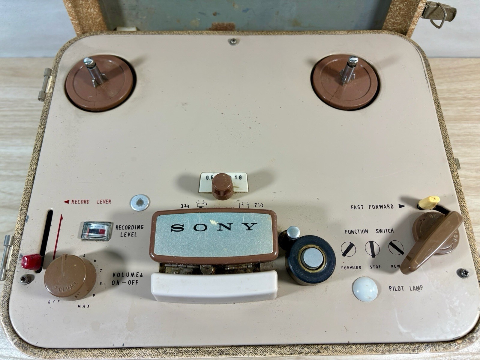 VTG Sony Tapecorder Model 101 Japan (G)