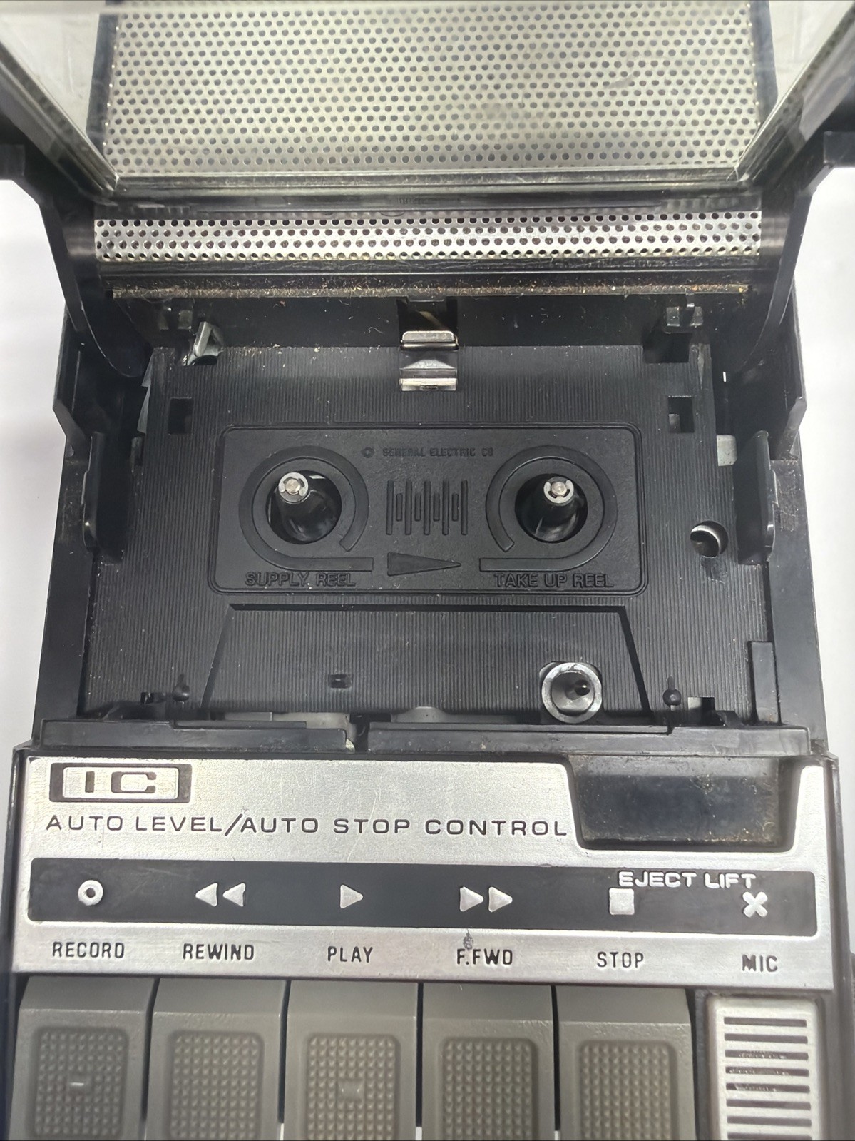 GE General Electric 3-5003B Vintage Cassette Tape Player and Recorder Untested