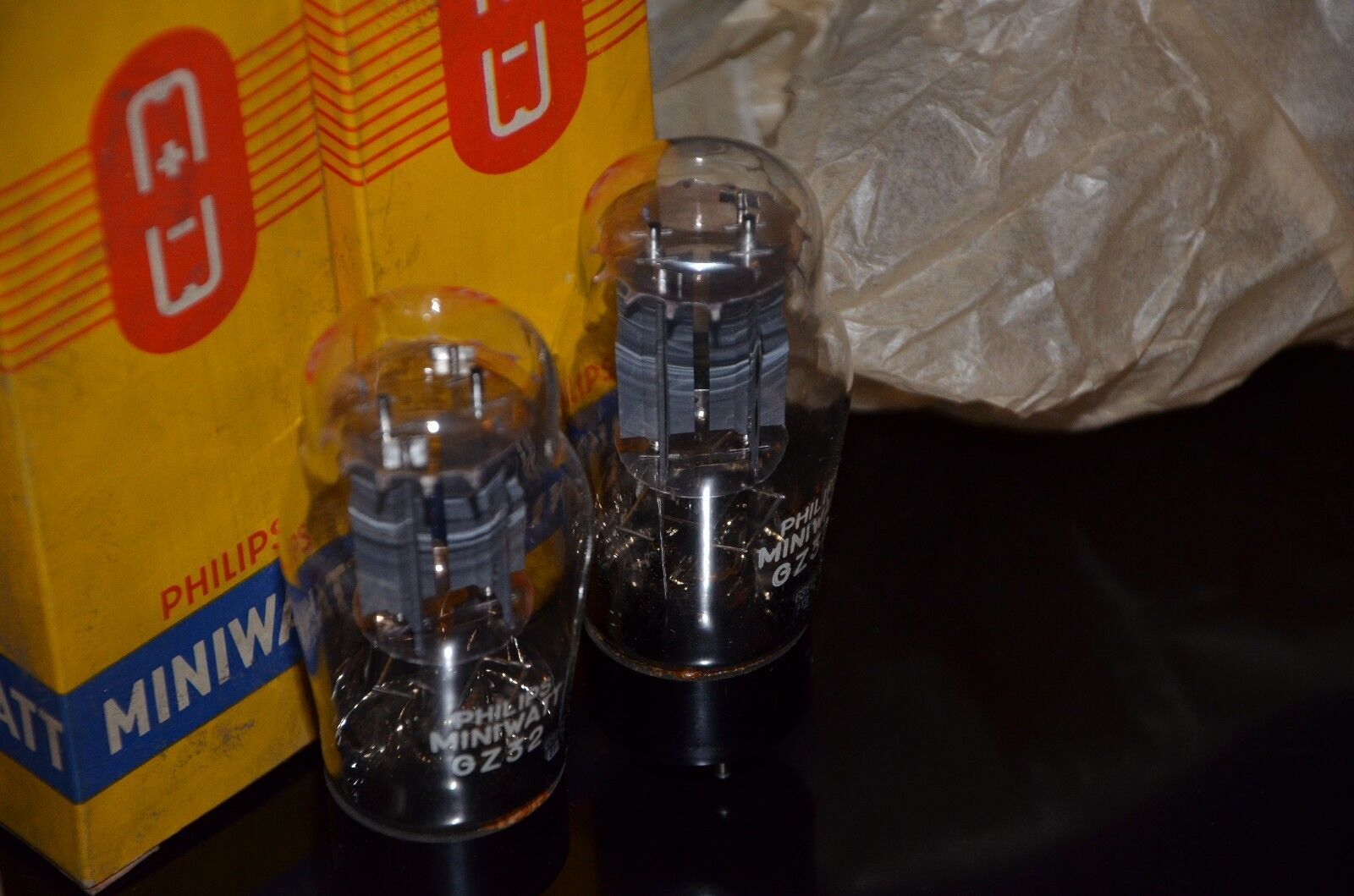 GZ32 Philips 5V4G NOS NIB Rare DD Getter rectifier Hi end tube audio amplifiers