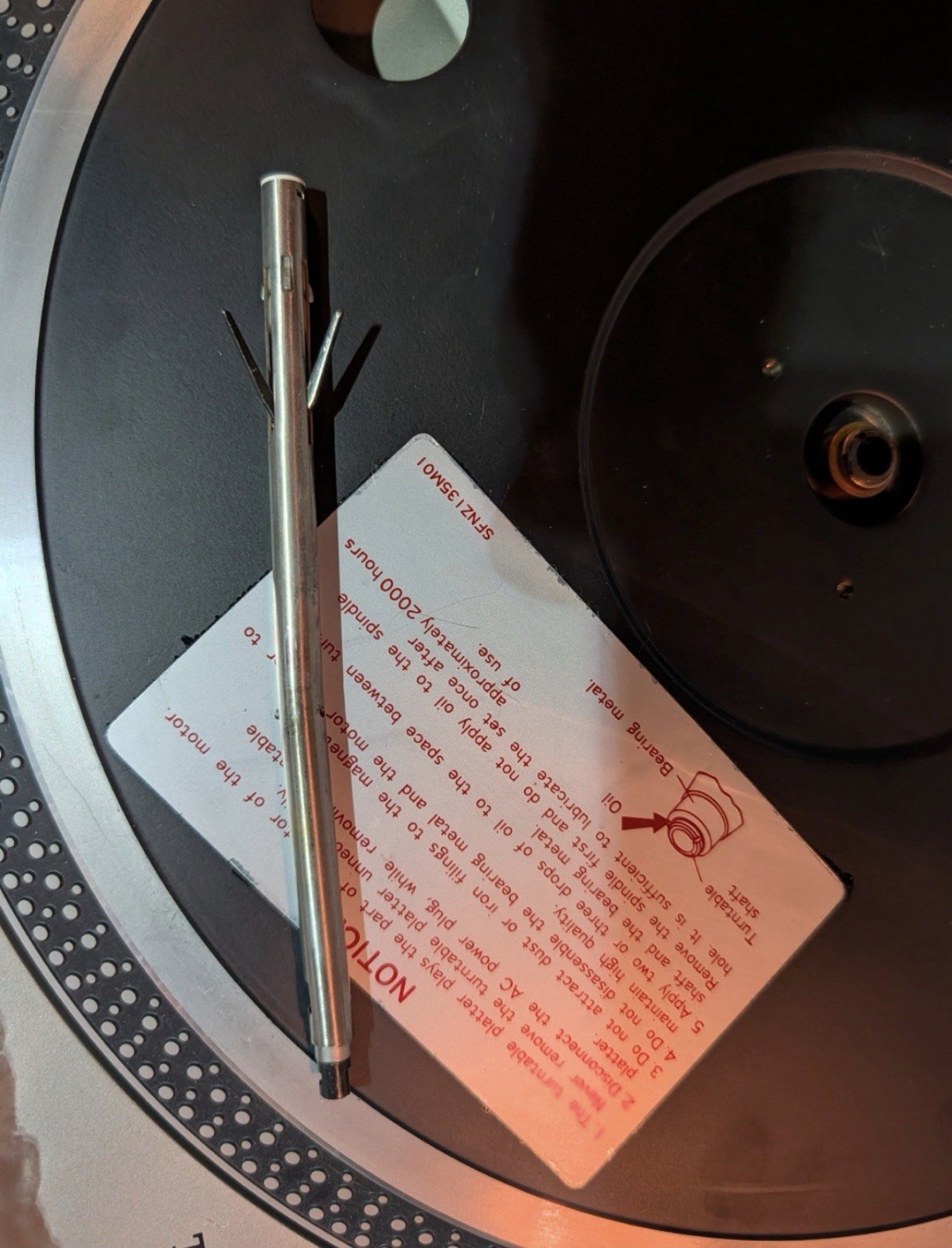 Technics SL-1360 Direct Drive Turn Table