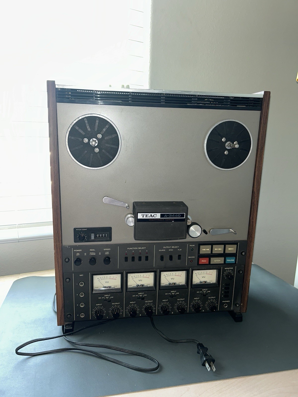 Teac A-3440 Reel to Reel 4 Channel Recorder/ Player