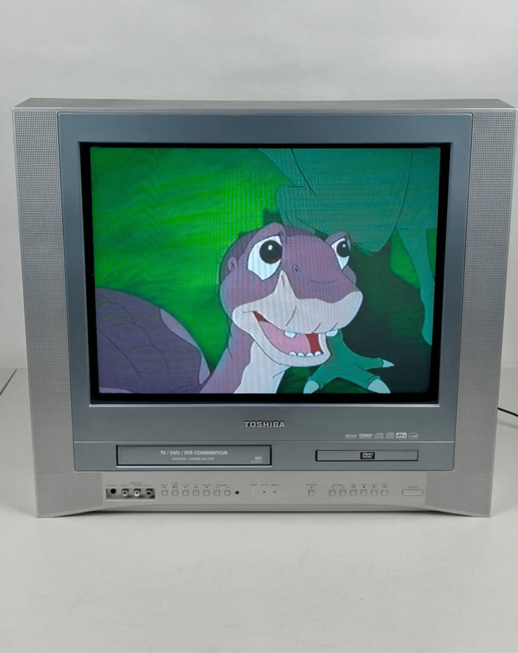 2002 Toshiba MW20FM1 20” CRT TV DVD VCR Combination Video Gaming Retro – Read