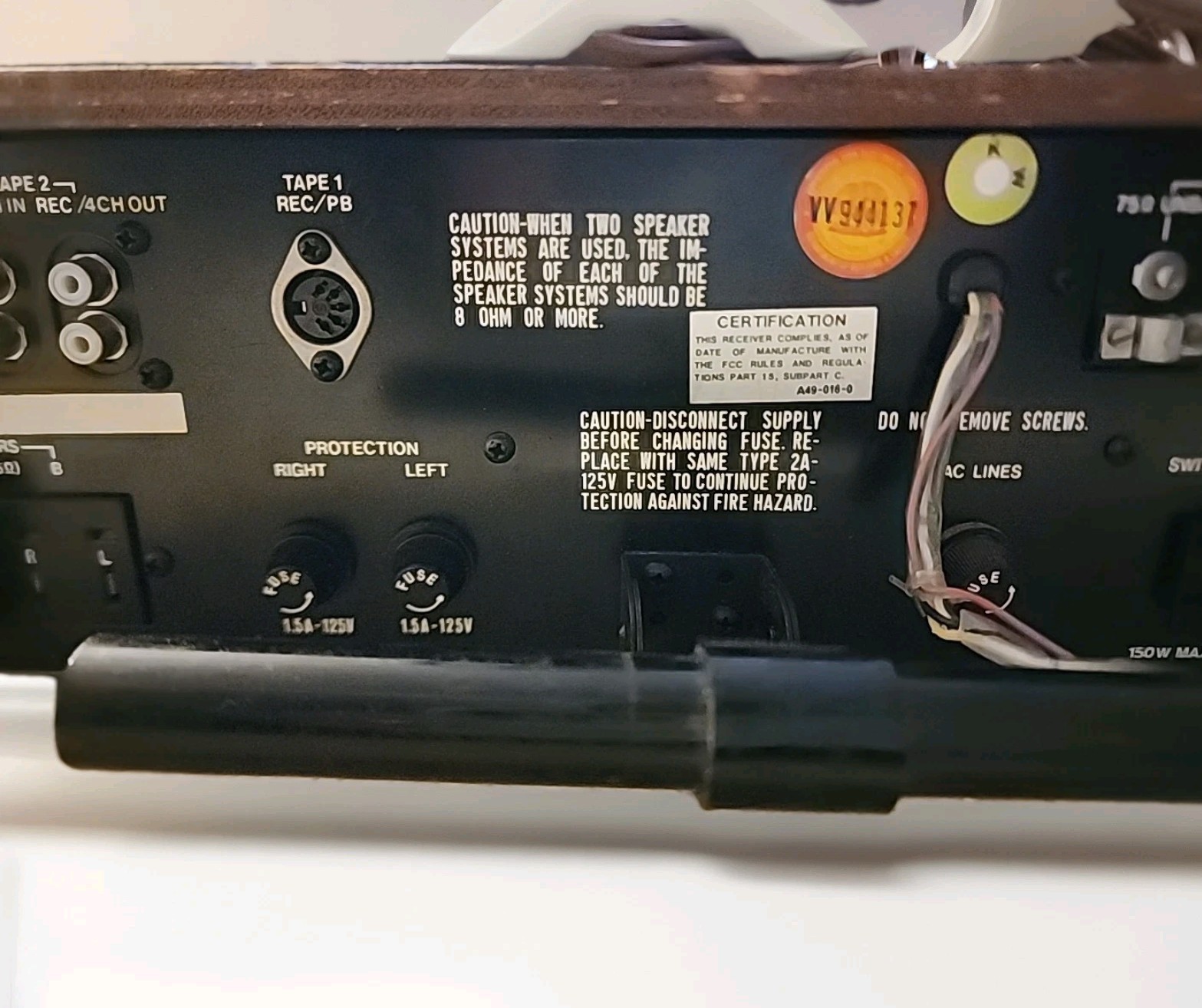 Upgraded Pioneer SX-525 AM/FM Stereo Receiver, Extensively Serviced RestoMod