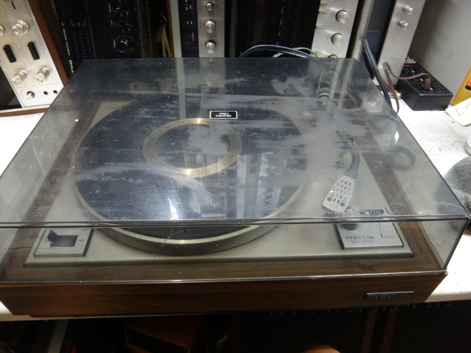 VINTAGE PROJECT/ONE MODEL DR-11A TURNTABLE