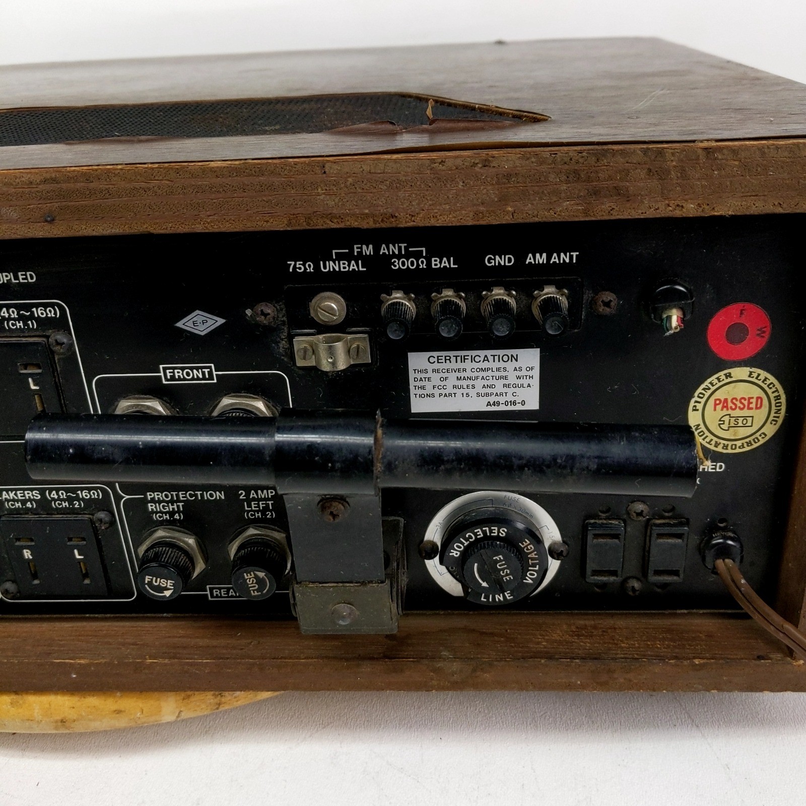 Pioneer QX-8000 Quadraphonic Receiver Vintage Stereo AS-IS For Parts Repair