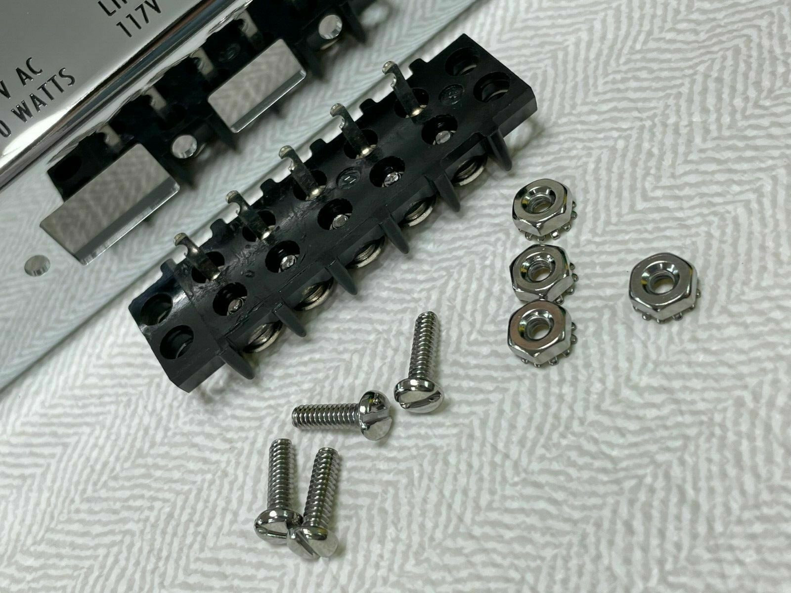 McINTOSH AMPLIFIER MC240 MC275 MC250 MC2100 OUTPUT SPEAKER TERMINAL BLOCK – DIY