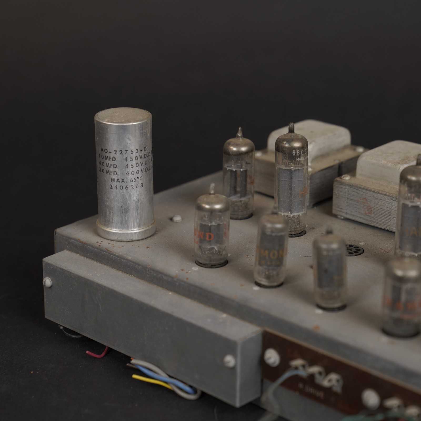 Hammond Organ AO-33-4 Vintage Amp 1960’s Tube Pre Amplifier from a working organ