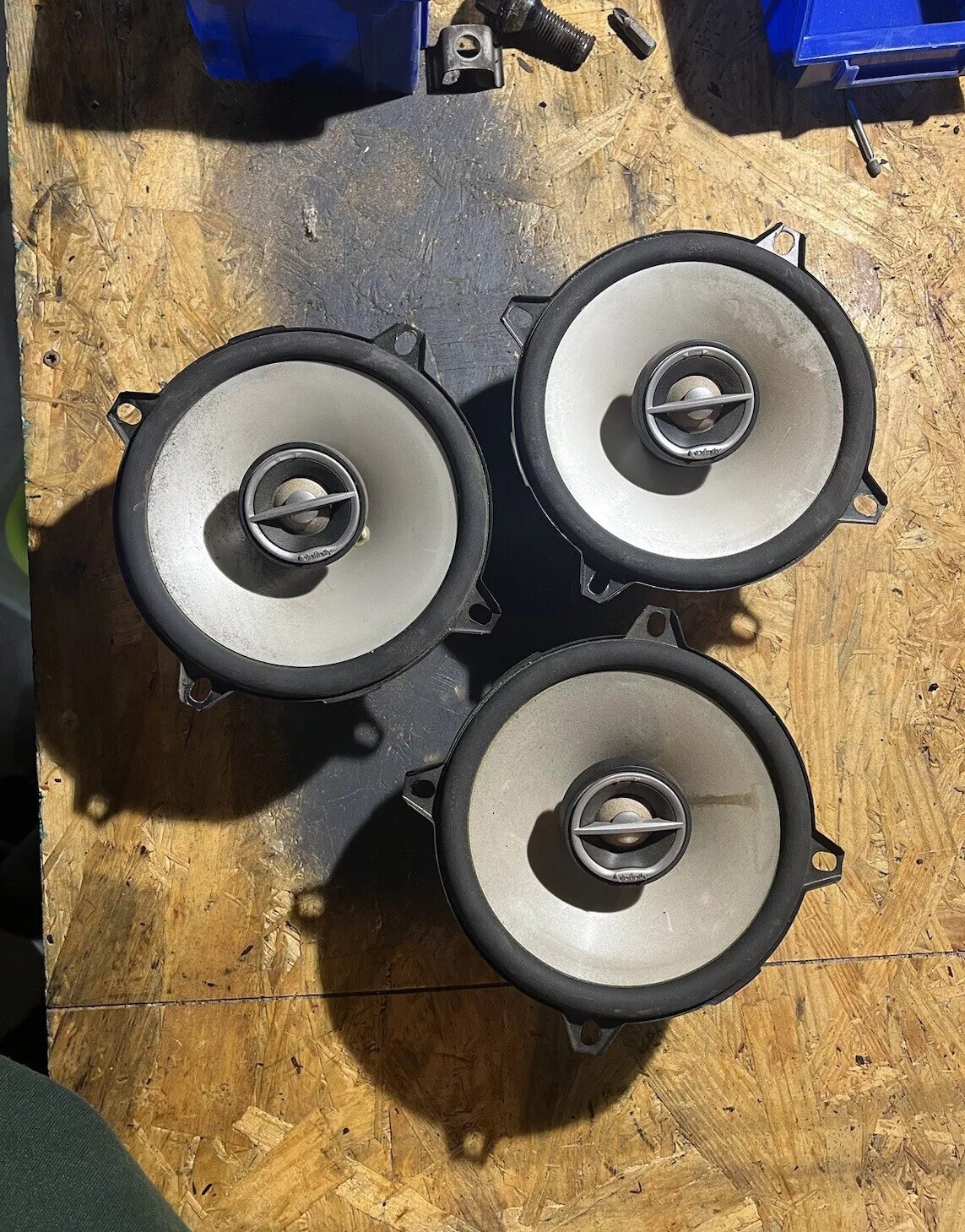 ✅Infinity Speakers Set Of Three Reference Series QREF507F 5-1/4″ 2-way Speakers