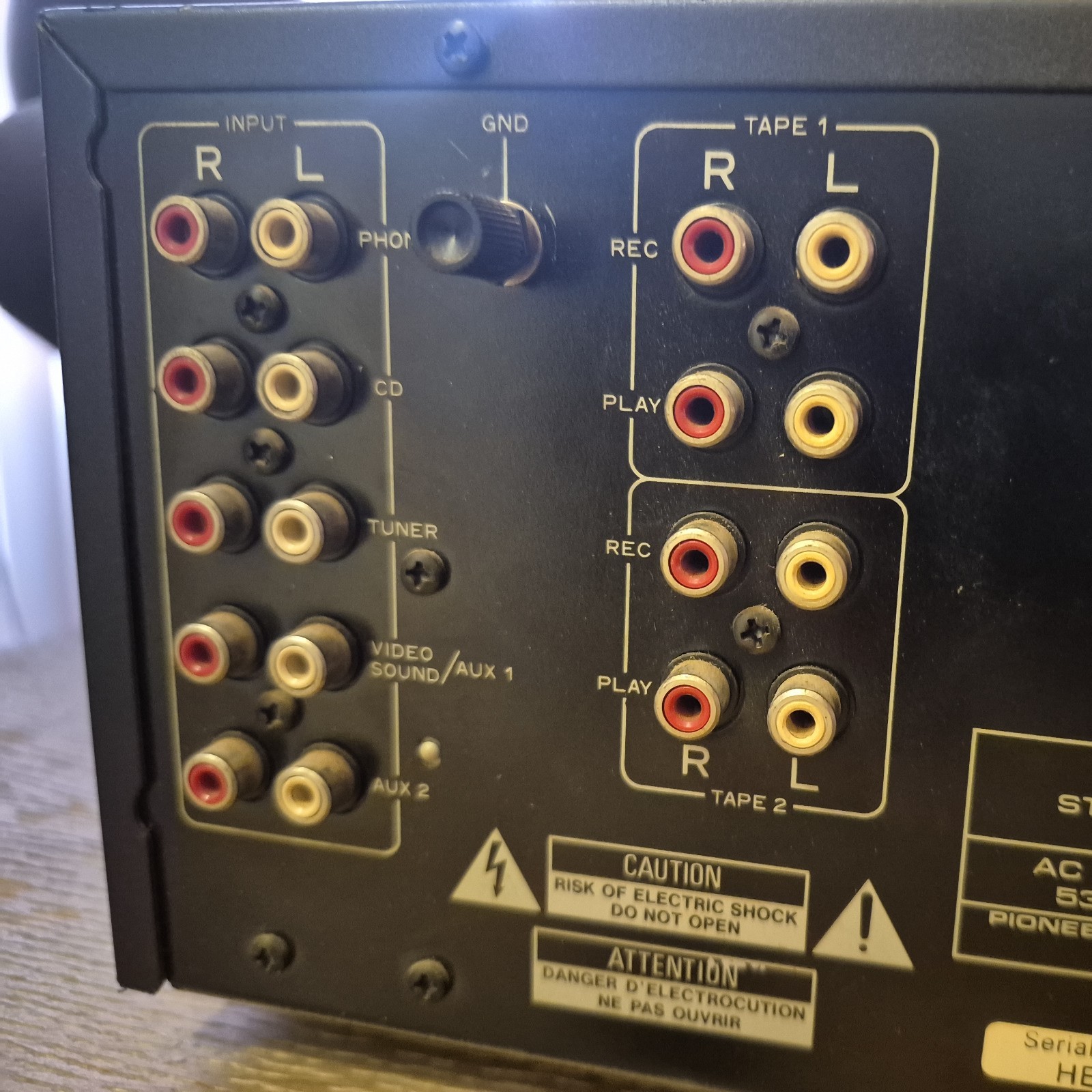 Pioneer A-77X Stereo Amp