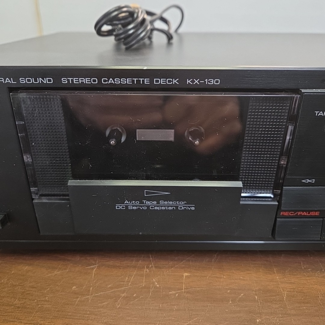 YAMAHA KX-130 Natural Sound Stereo Cassette Deck Dolby B/C Vintage 1980s Japan