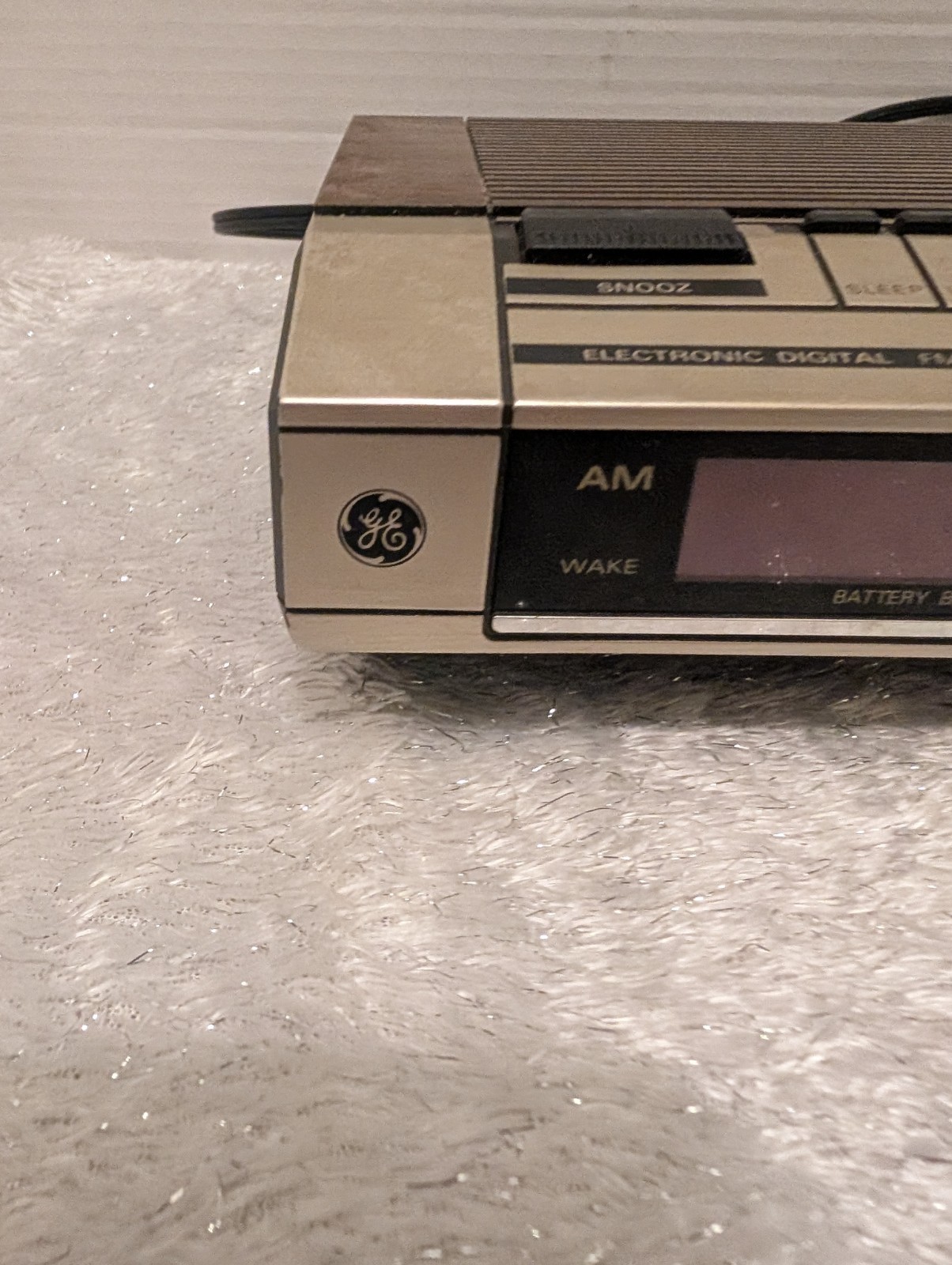 General Electric Digital FM/AM Clock Radio 7-4634B: GE Products: Tested:Works!