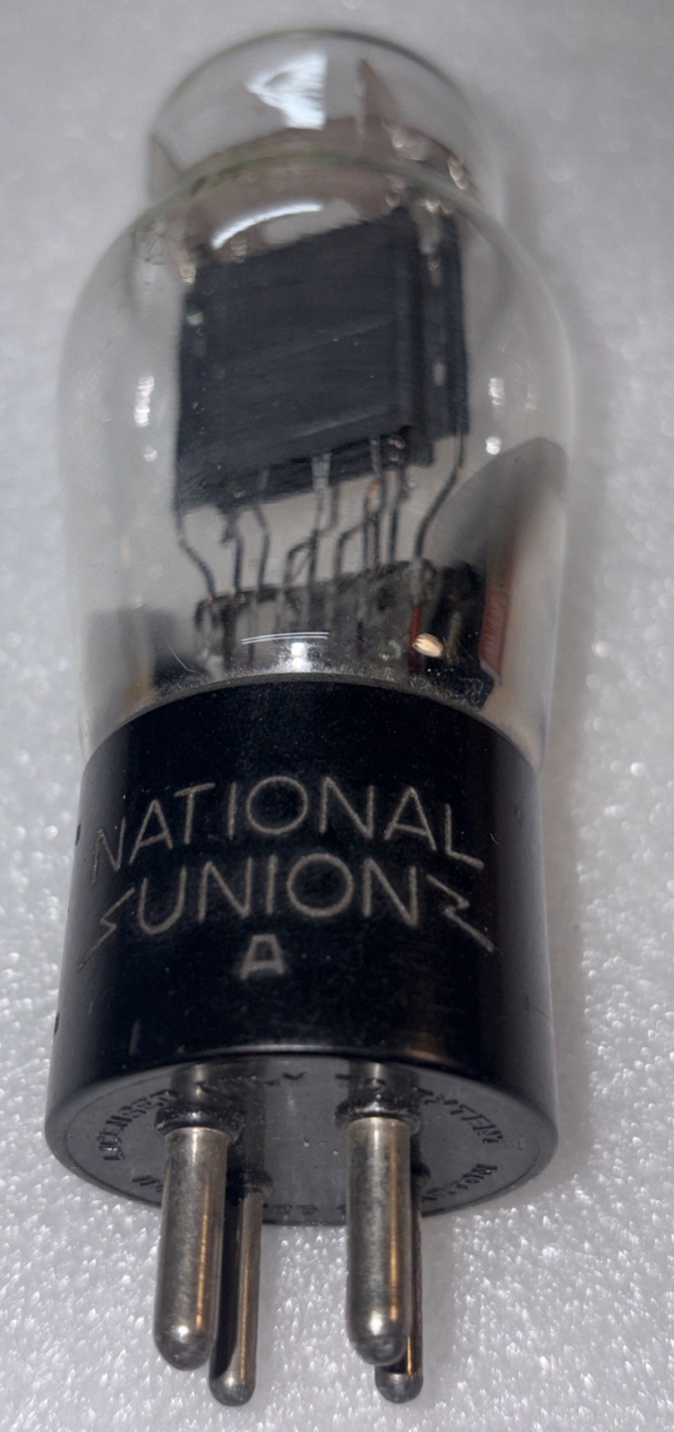 National Union Type 45 Engraved Base Vacuum Tube TV7 Tested NOS