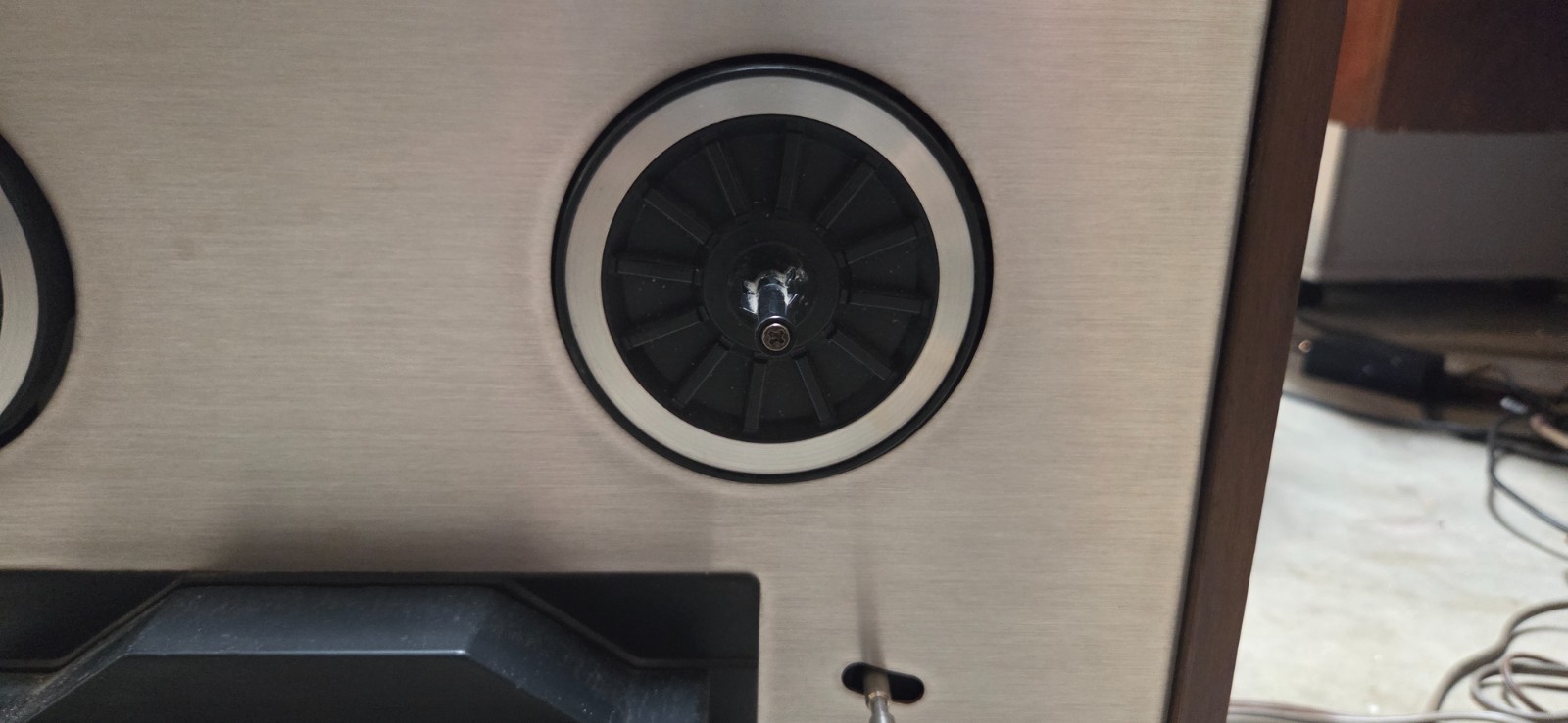 Sony TC-458 3-Head Reel-to-Reel Open Reel Deck – Powers On and Moves AS-IS