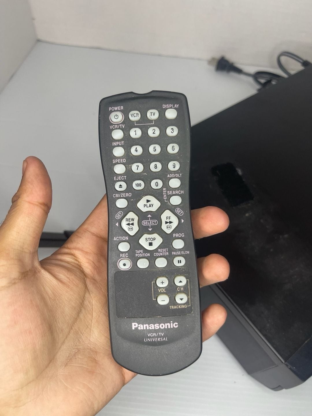 (Fully Works) Panasonic Omnivision 4-Head VHS VCR with Universal Remote