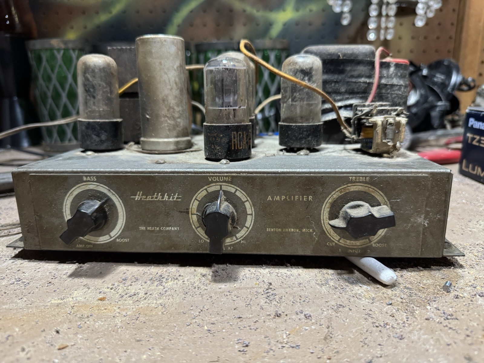 Heathkit Vacuum Tube Amplifier Parts- Untested