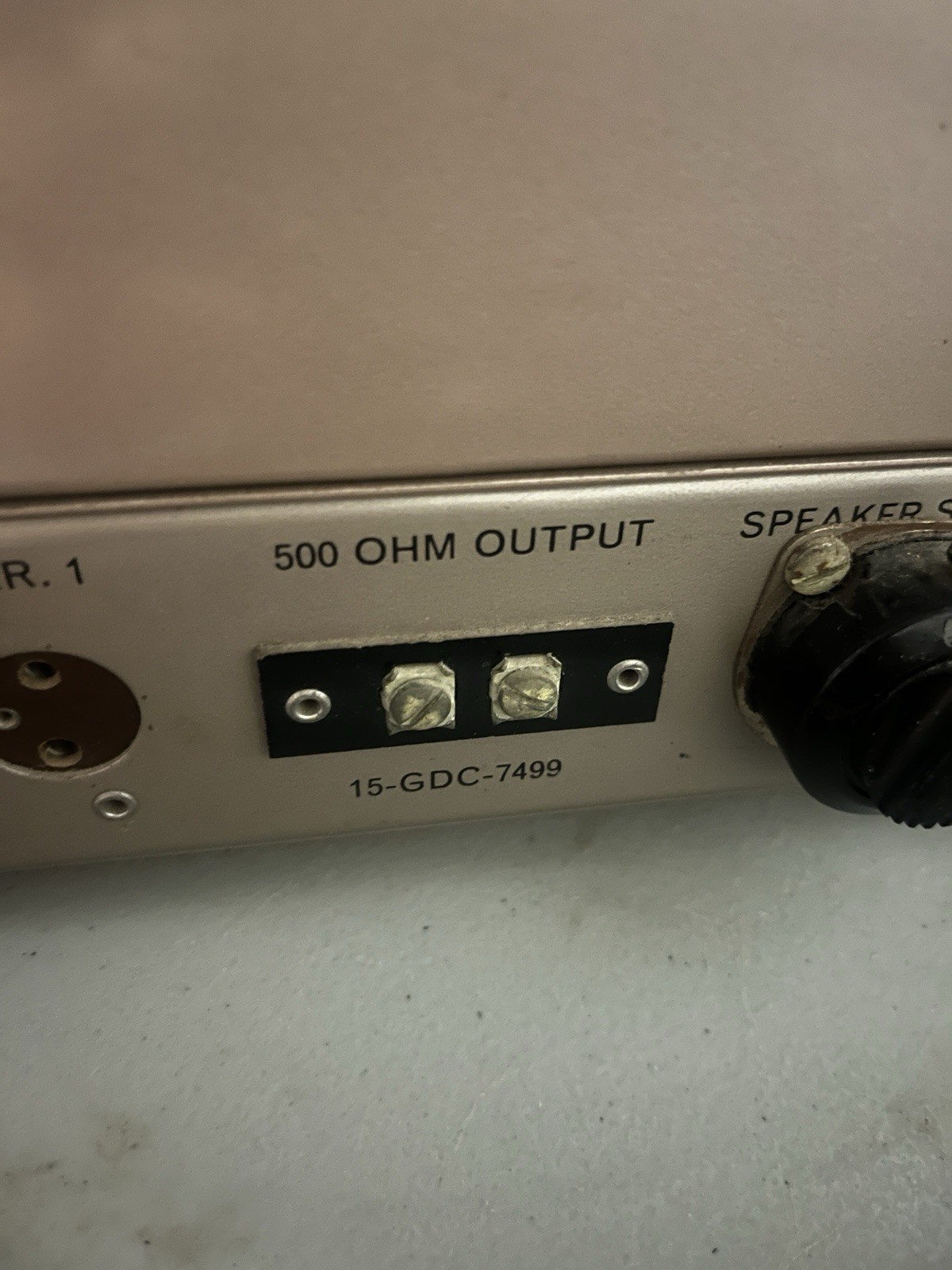 Vintage Airline Tube Amplifier PA Amp Phono Input RCA Tubes Untested As-Is