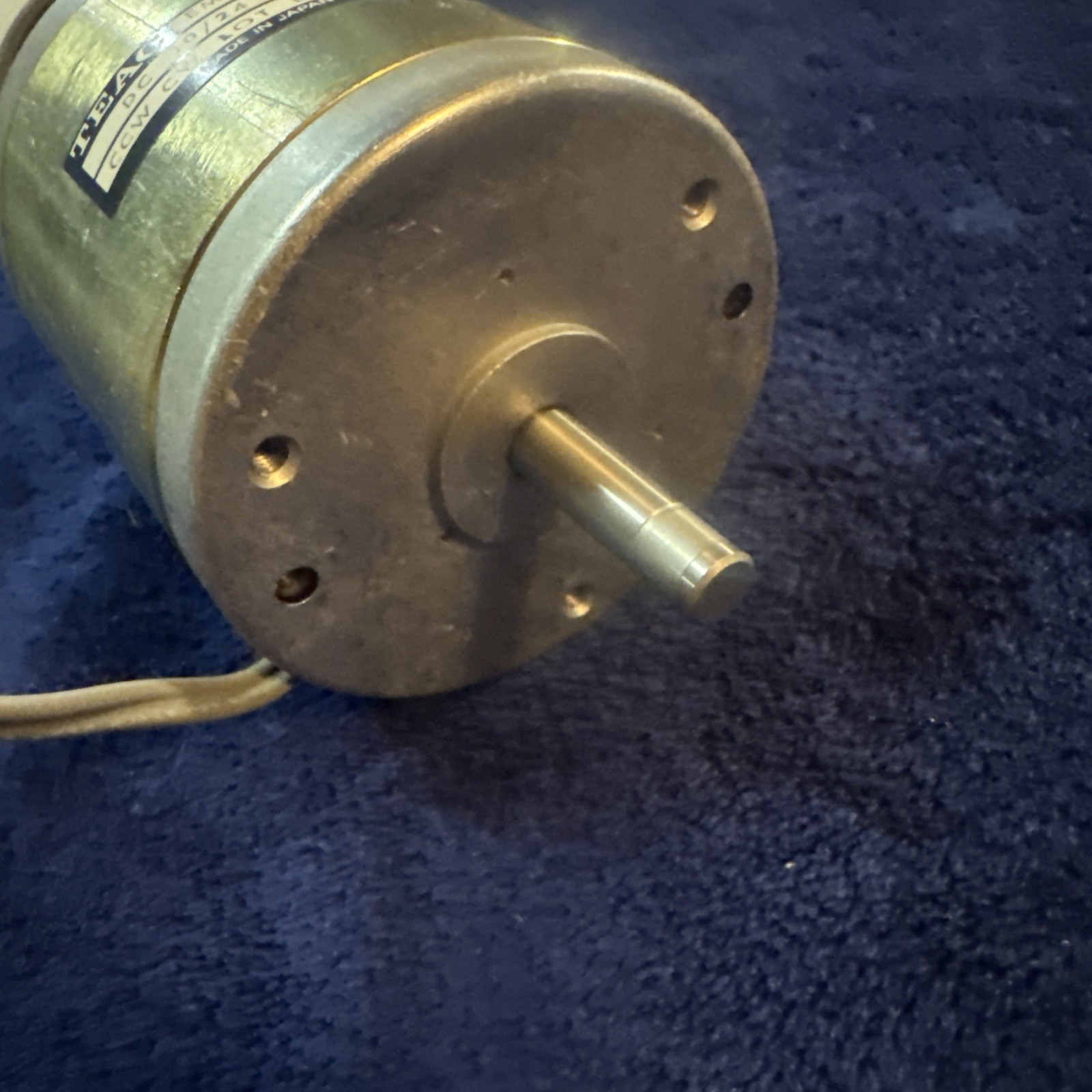 TEAC X-700R Reel To Reel Parts: Motor EM1448 And Spindle