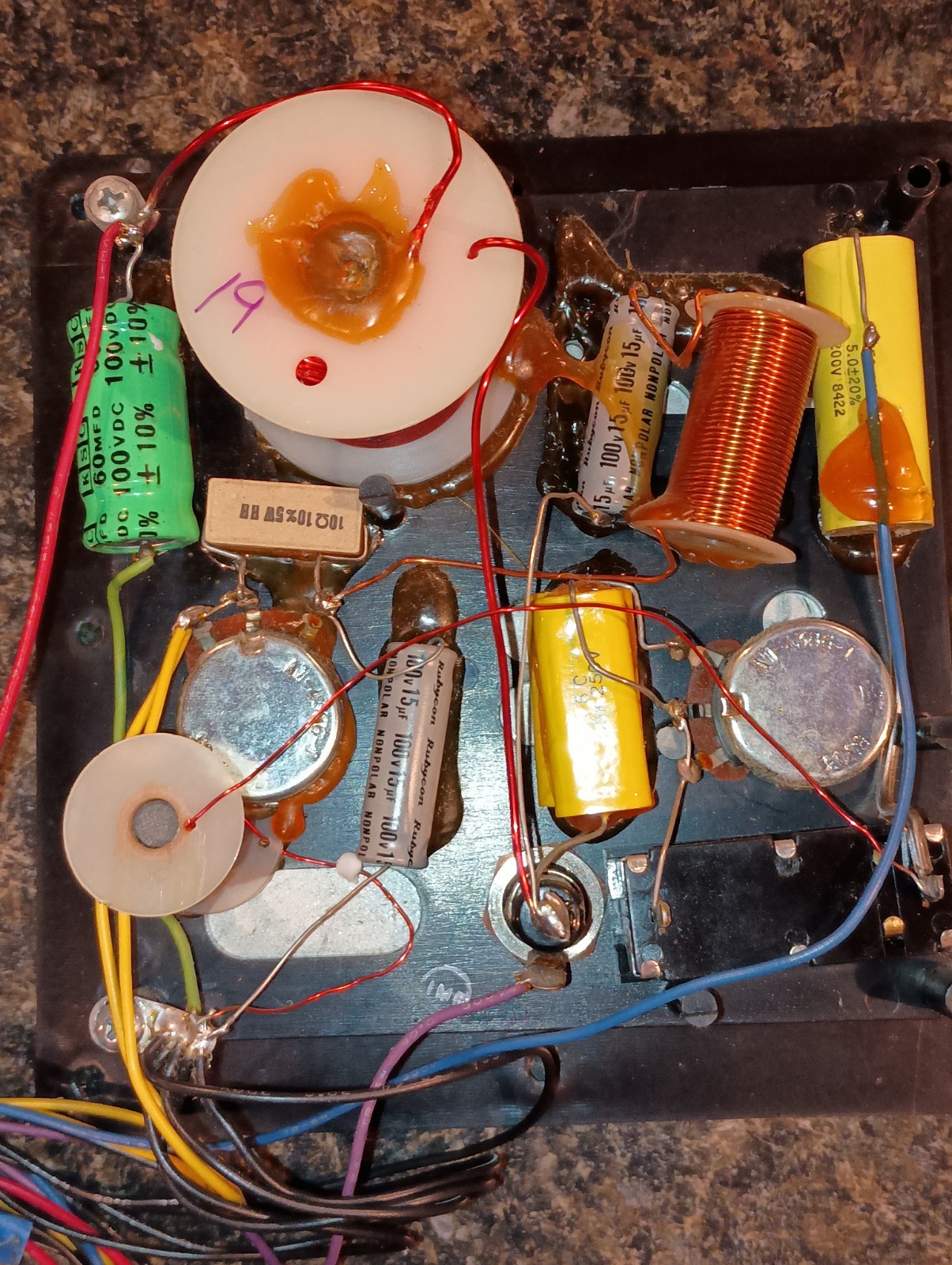 Cerwin Vega D-7 Crossover Restoration Service For One Pair READ Listing!