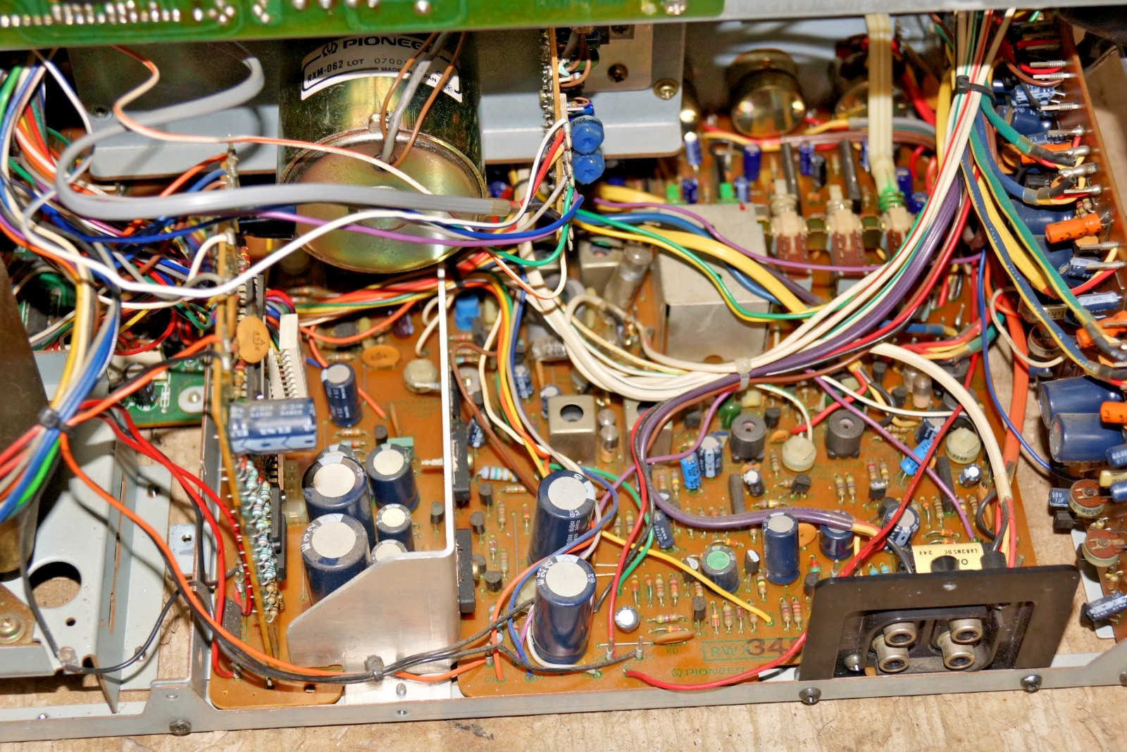 Overhauled/Serviced/134 New Parts Pioneer RT-909.READ,See Pictures Of Work Done