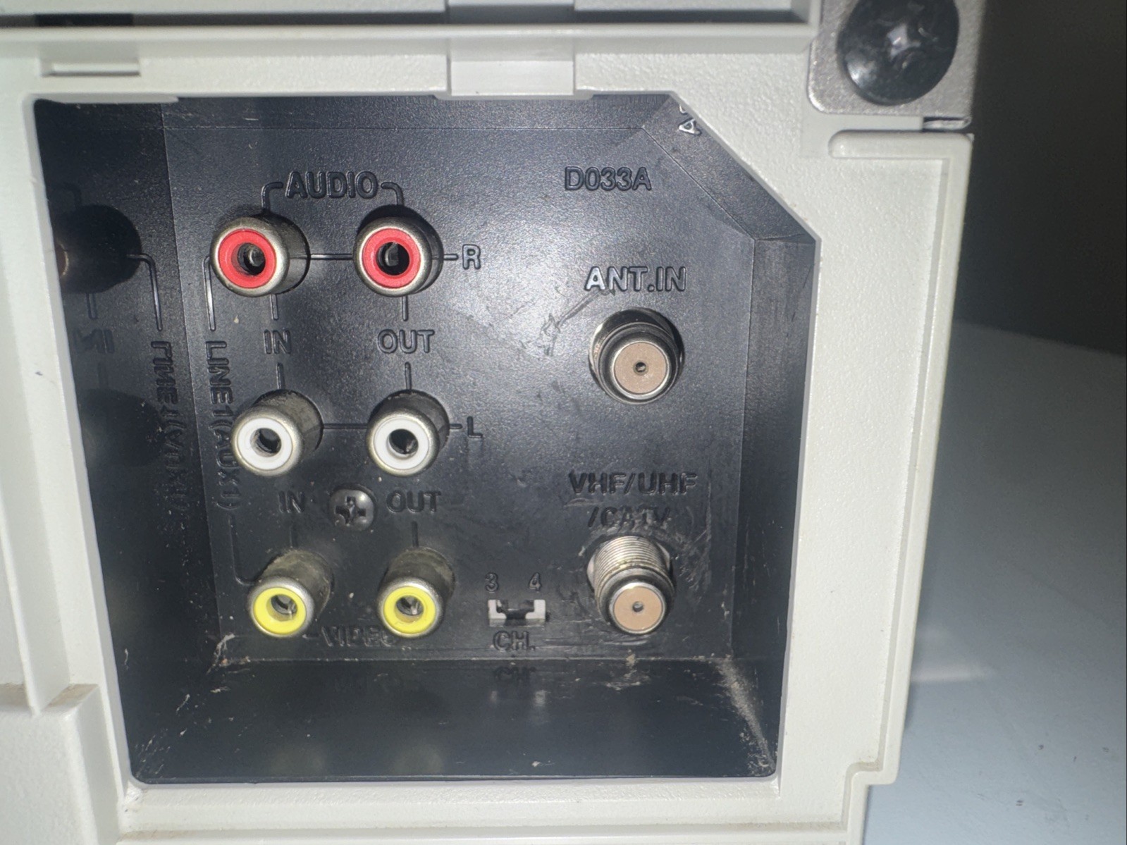 Sanyo VWM-710 VCR 4Head Hi-Fi Stereo VHS Player Tested, No Remote