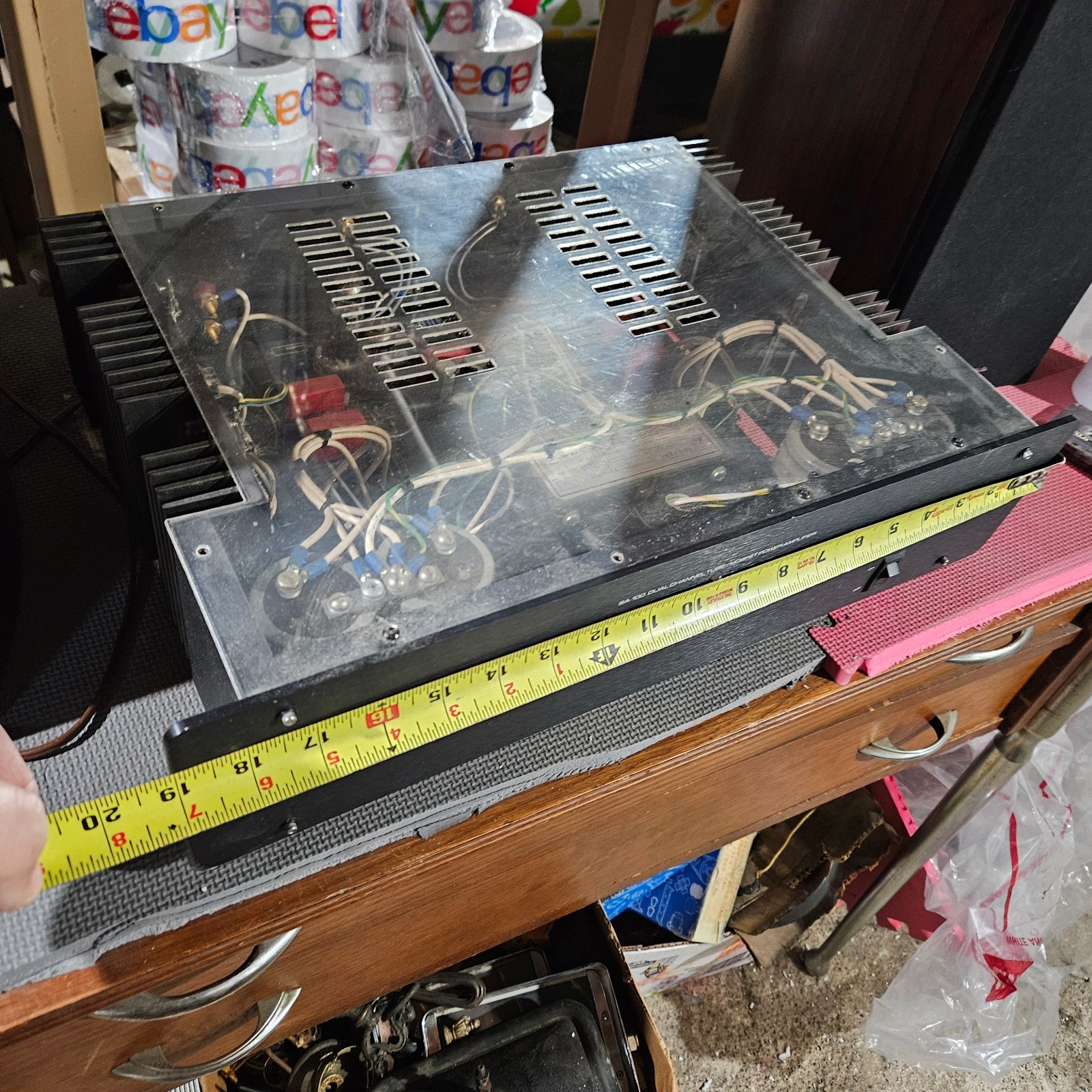 Vintage Counterpoint SA-100 Dual Channel Tube/Mofset Power Amplifier