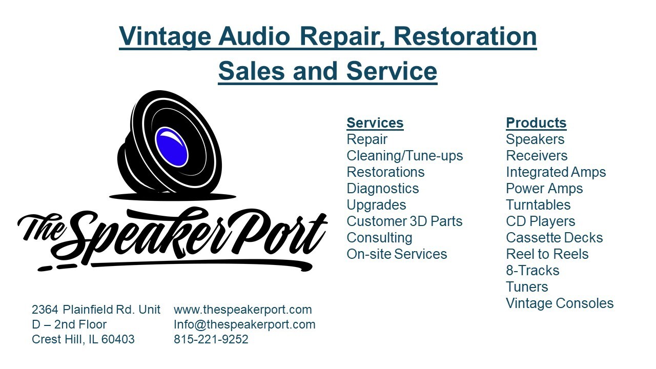 Pioneer HPM-60 and HPM-100 Midrange Re-Coning Kit