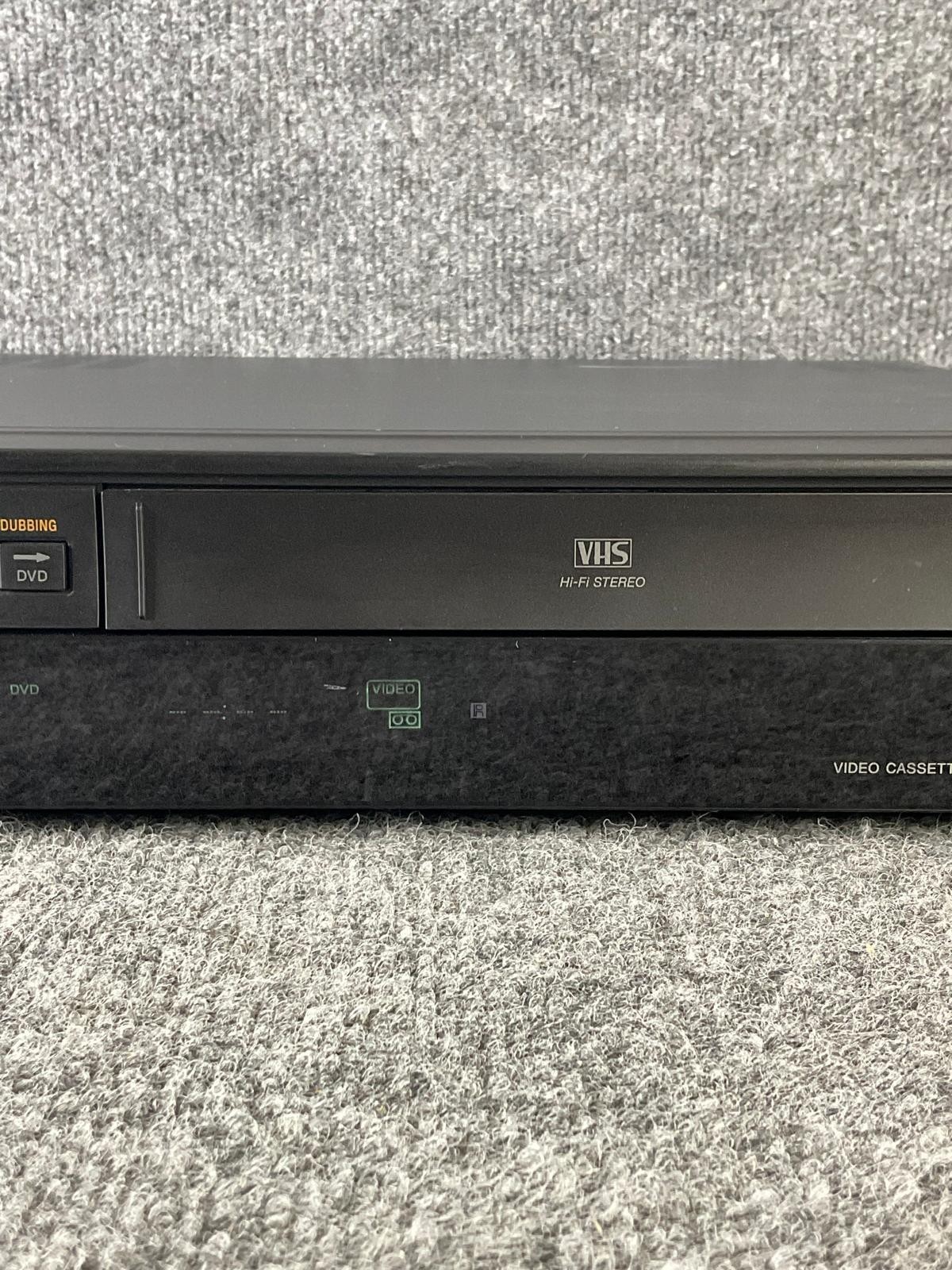 Sony RDR-VX535 DVD VHS Combo Recorder Player HDMI No Remote Partially – Tested