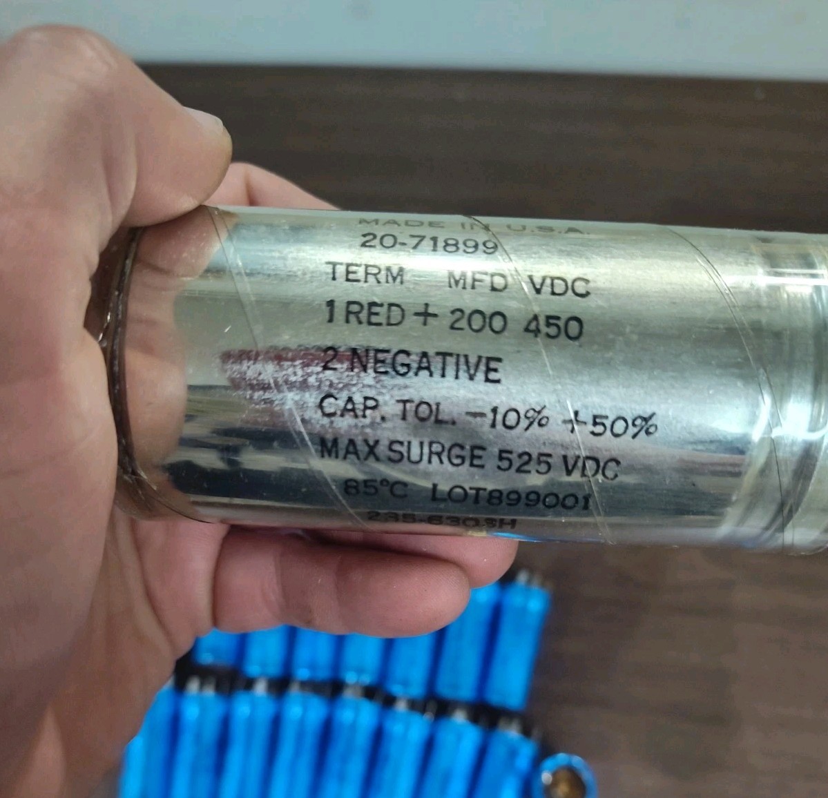 Vintage NOS Electrolytic Can Capacitor Lot Mallory Sprague GE Tube Amp Radio