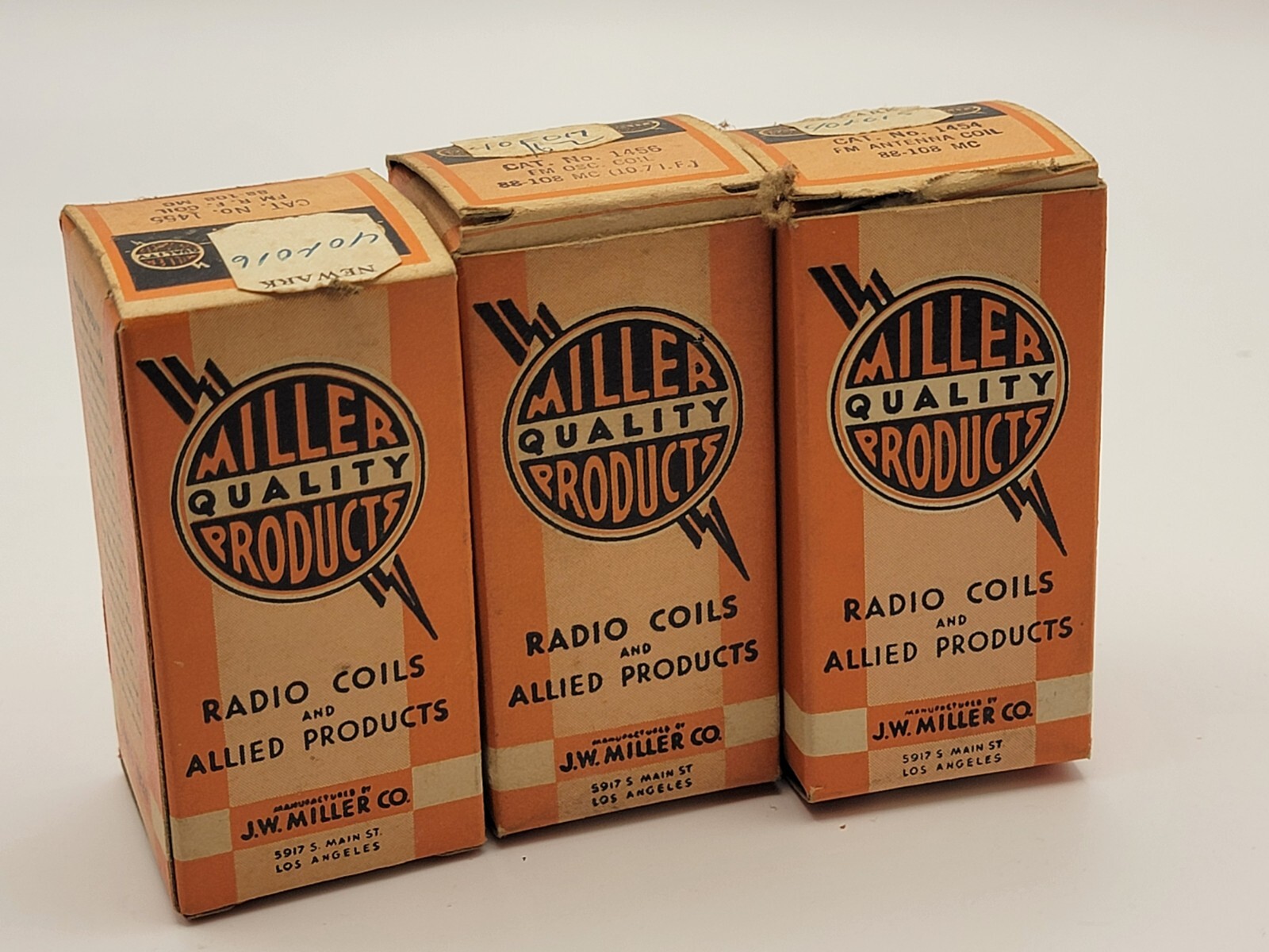 Mille 1454 1455 1456 FM Antenna Signal Frequency Coil 88-108 MHz Lot of 3