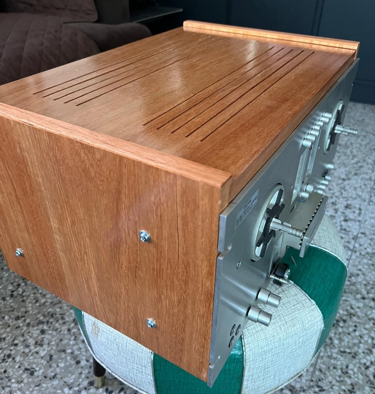 Pioneer RT 701 & 707 Solid Cedar VARNISHED WOOD MACHINE NOT INCLUDED