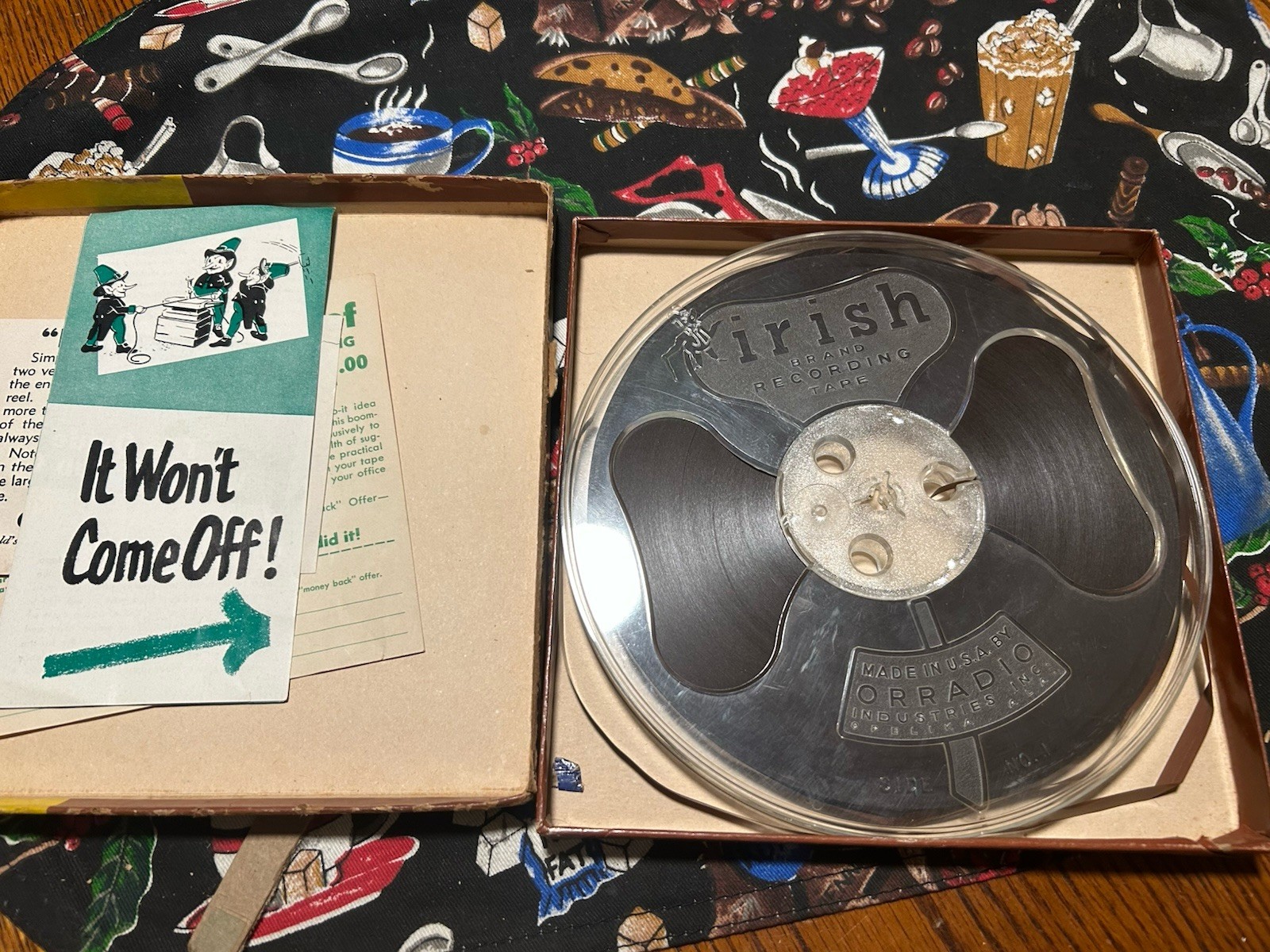 Lot of 10 Vintage Reel to Reel Tapes Scotch 7 Inch Unknown Content-Used