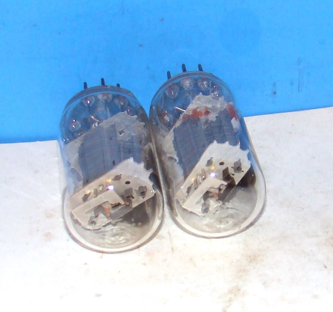6GF7A GE 2 radio audio vintage electron amplifier vacuum tube valve tested 6GF7