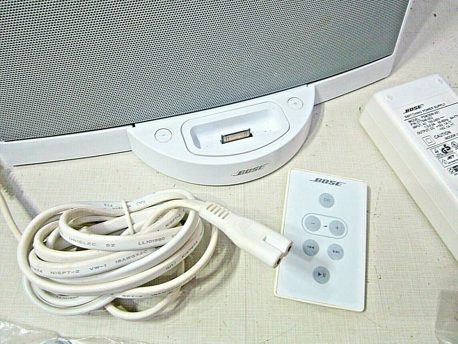 BOSE Sound Dock Digital Music System w AC adapter & remote FOR PARTS NOT WORKING