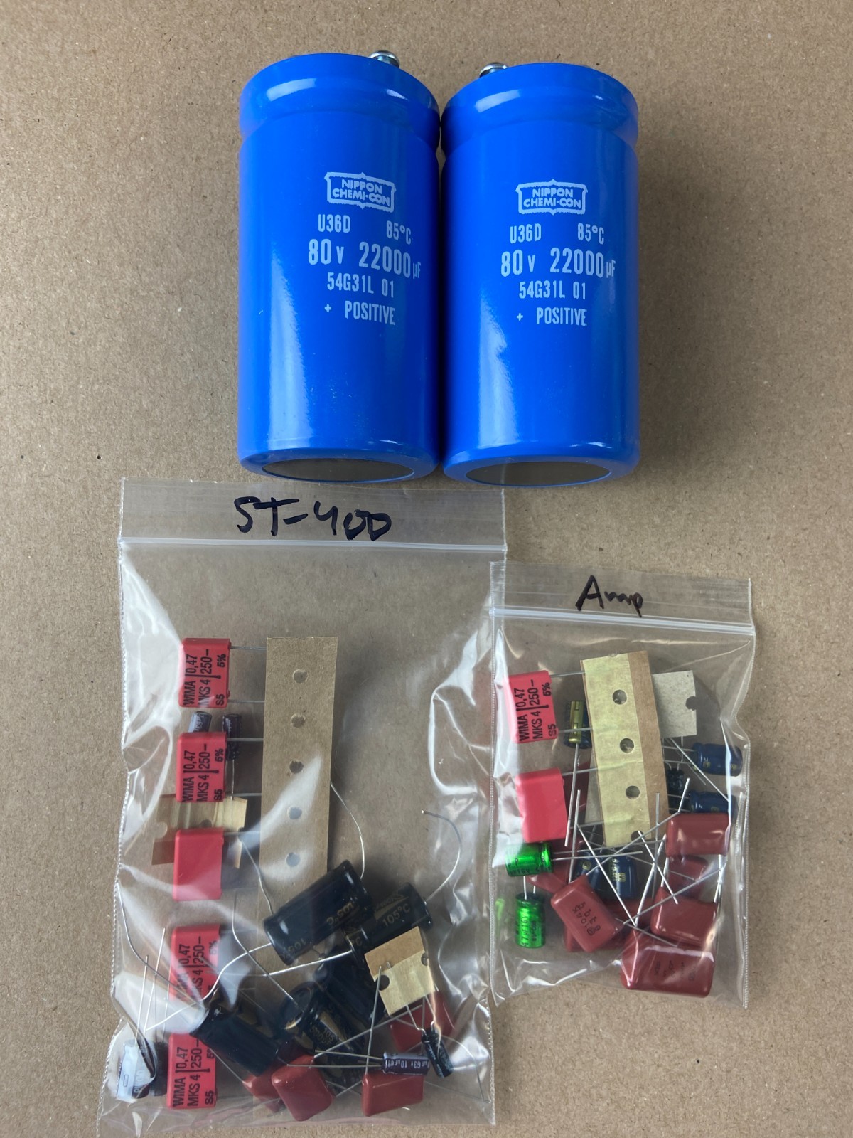 Dynaco ST-400 Stereo 400 Complete Recap Kit Amplifier Rebuild Set
