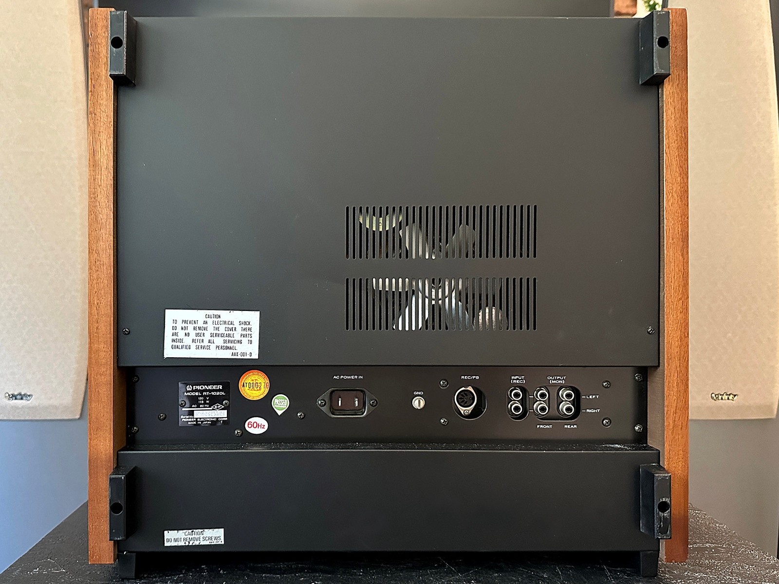 Pioneer RT-1020L Reel to Reel Pro 2/4 Channel Full Serviced + 30-Day Guarantee