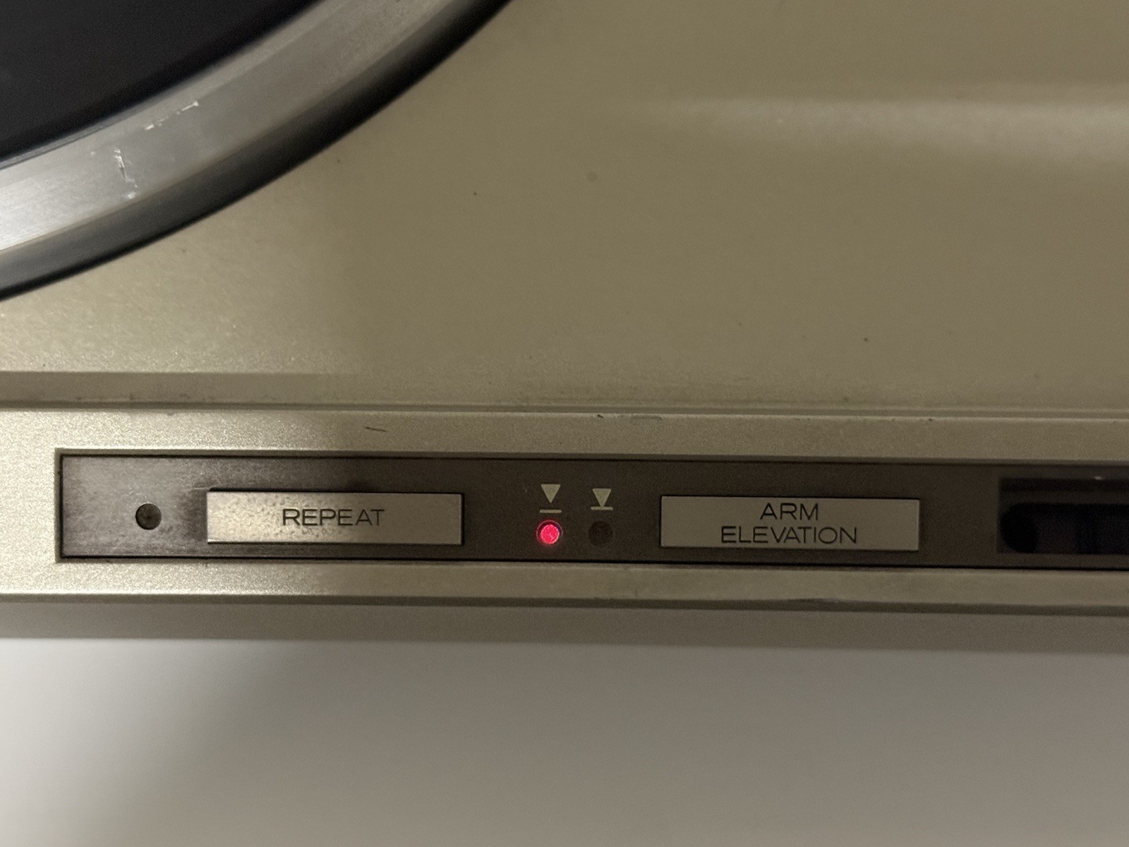 Vintage Phase Linear Model 8000 Series Two Linear Turntable ~ Power On / AS-IS