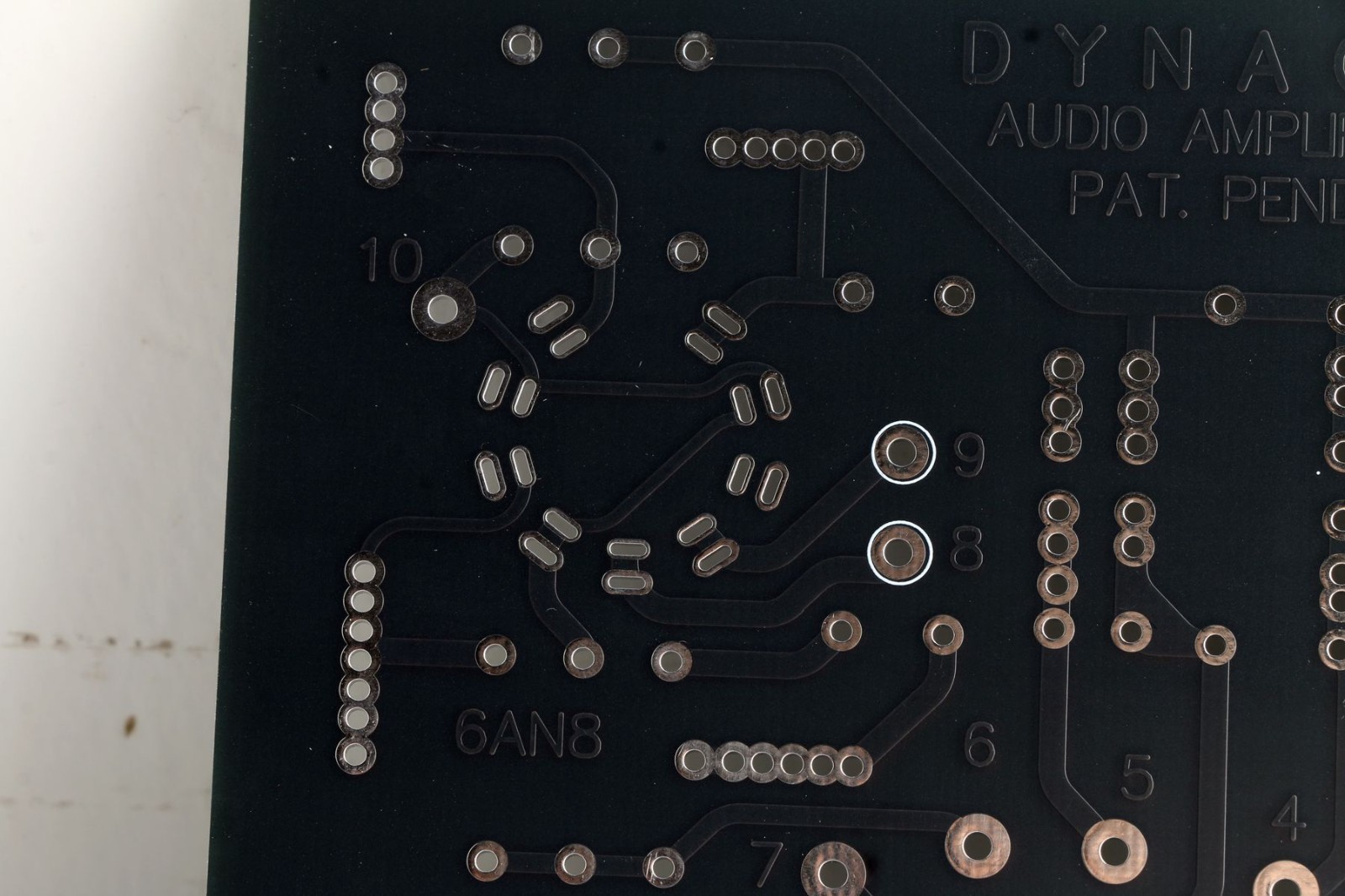 Pair 2pcs Dynaco Mark III mk3 6AN8 driver bare DIY board