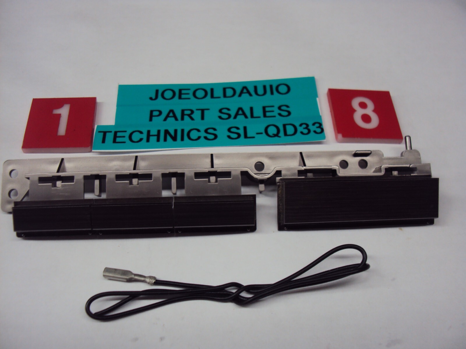 Technics Turntable SL-QD33 Switch Knob Assembly. Tested Parting Out SL-QD33.