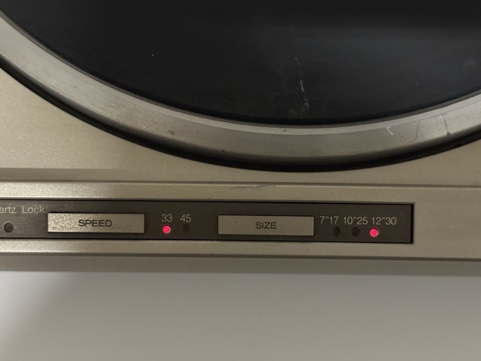 Vintage Phase Linear Model 8000 Series Two Linear Turntable ~ Power On / AS-IS