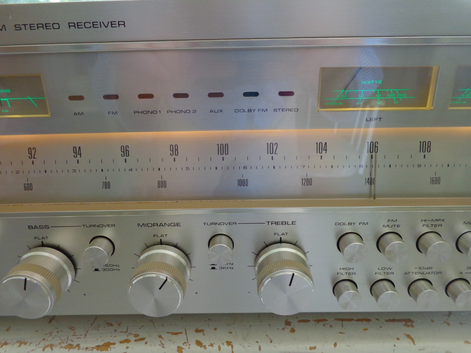 Realistic STA-2100D Receiver – Looks Nice – Needs Power Switch