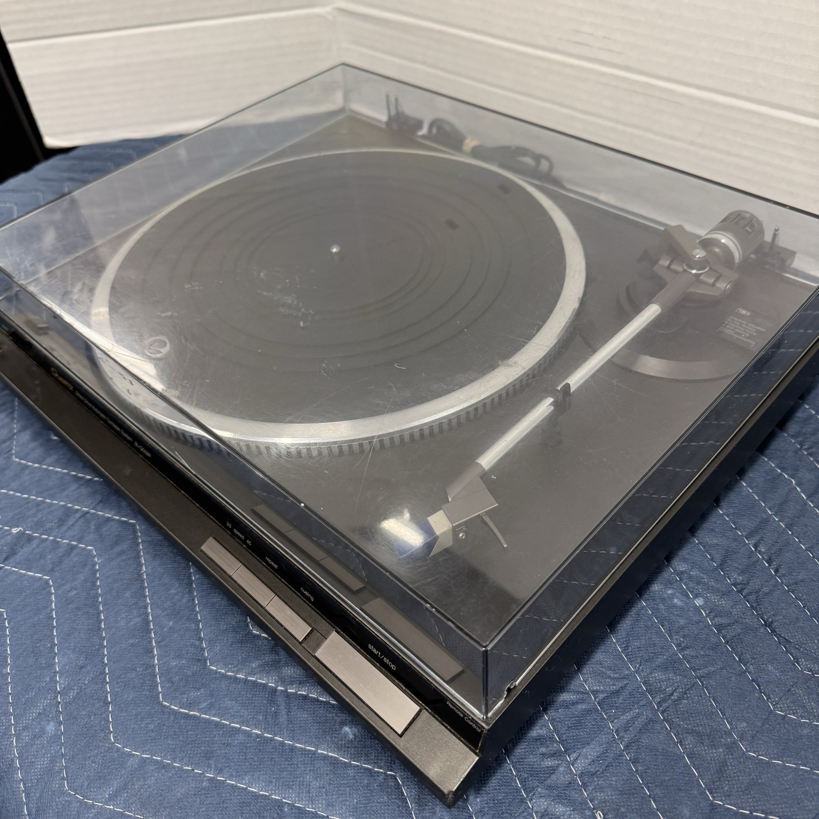 TECHNICS SL-QD33R DIRECT DRIVE AUTOMATIC TURNTABLE – NEW STYLUS – SERVICED