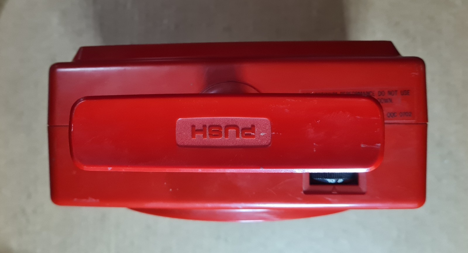 Vintage Panasonic RQ-830S TNT Red 8 Track Player FOR PARTS/REPAIR