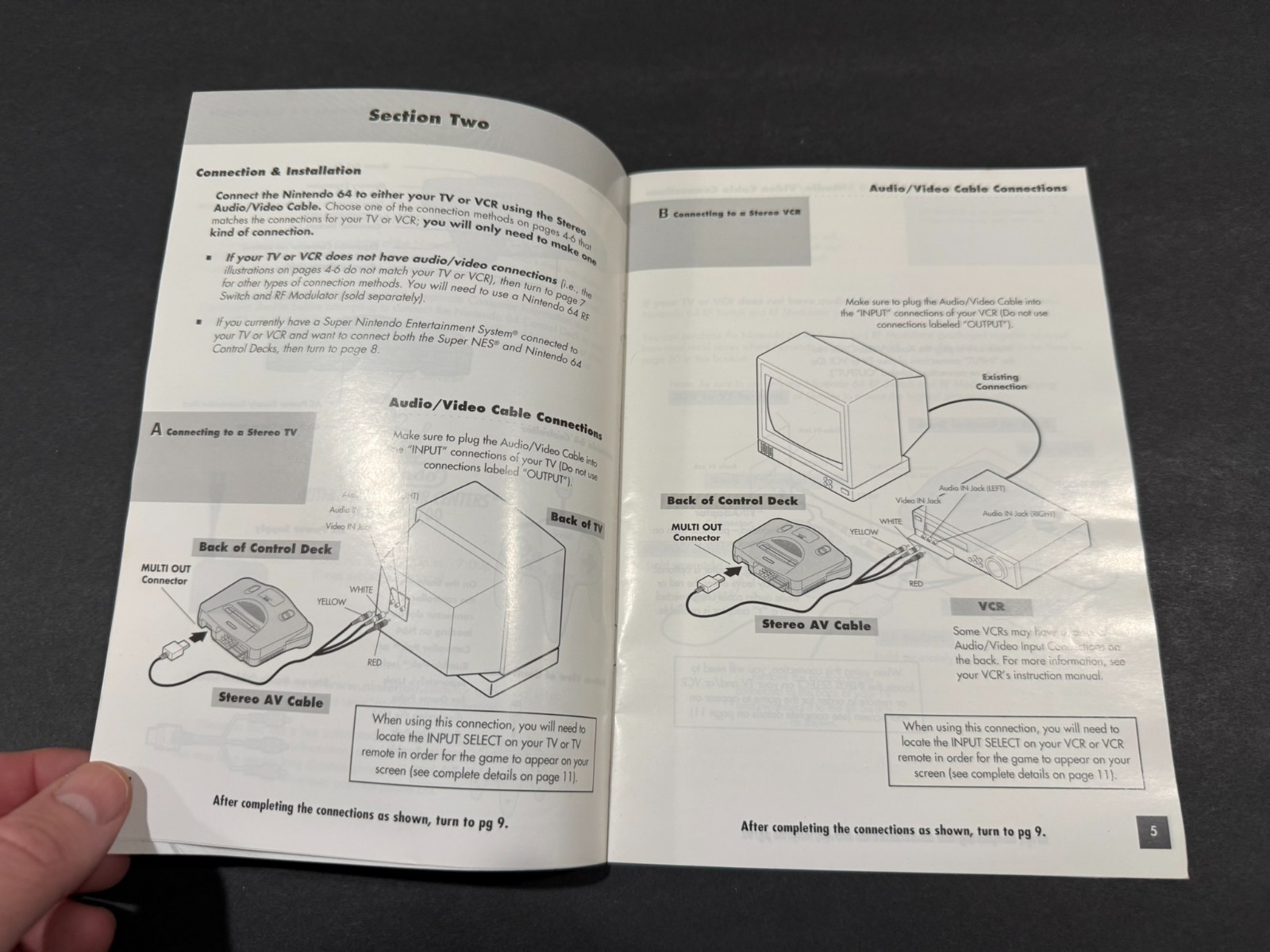 Nintendo 64 Instruction Booklet