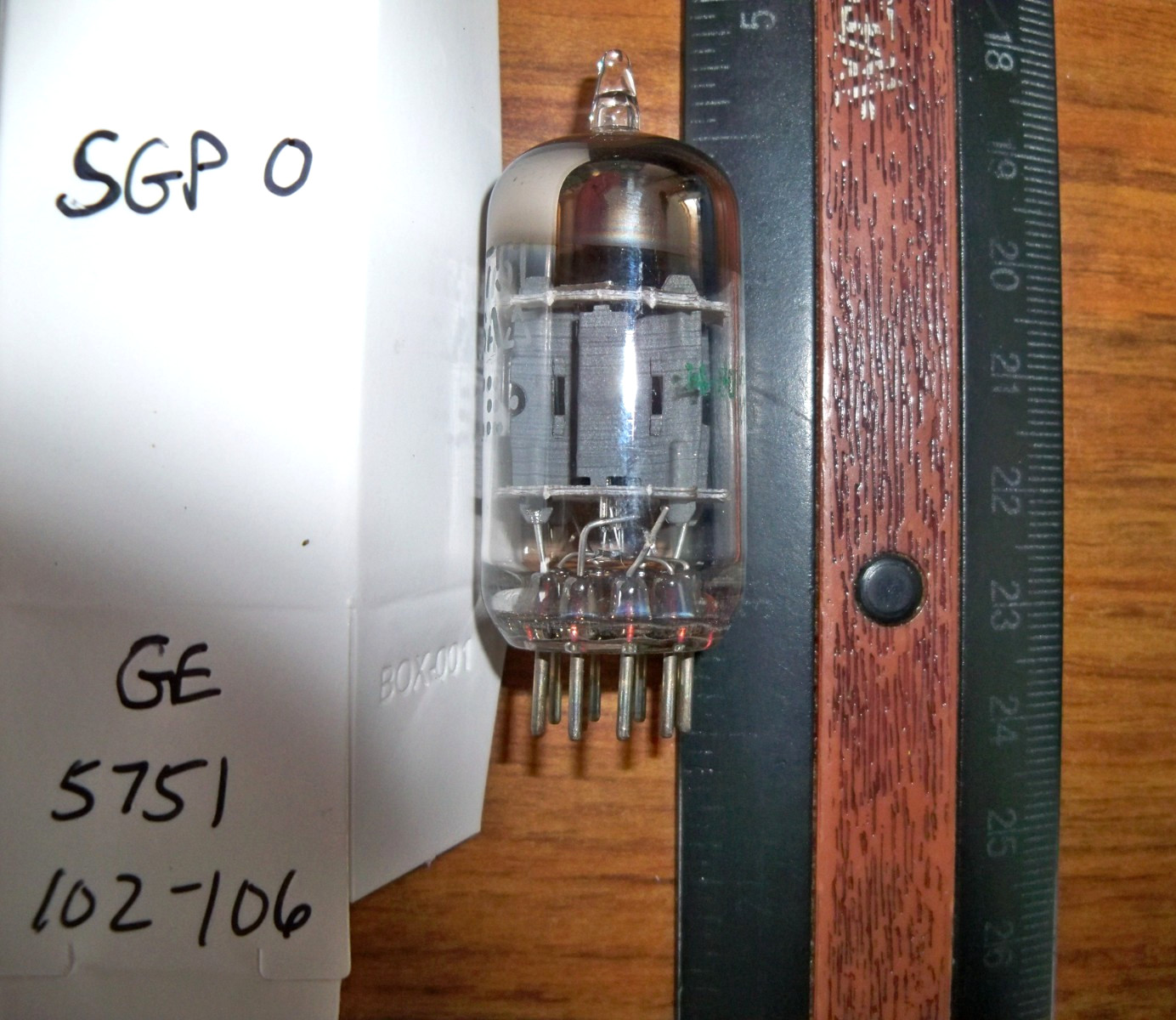 Strong GE Short Gray Plate O Getter 5751 Tube – 102/106