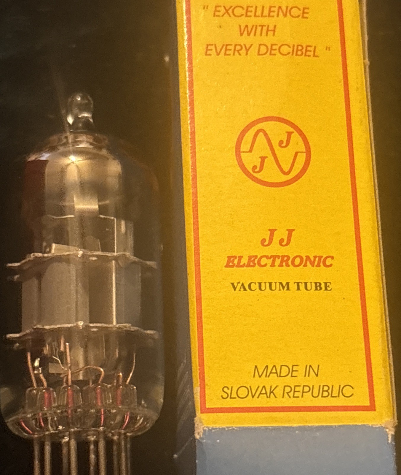 JJ Electronics ECC83S/12AX7 Tube Slovak Republic Tested Guitar Amplifier Preamp