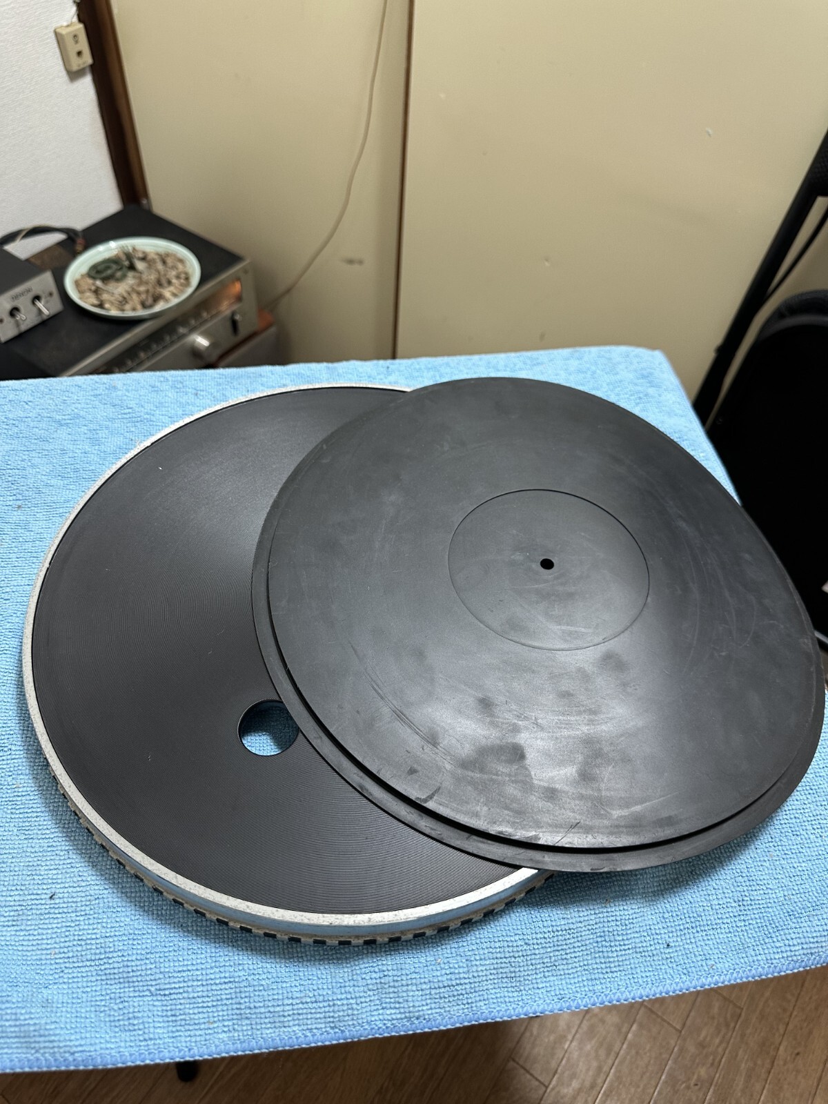 Pioneer XL-1550 PL-550 Vintage Turntable For parts original Platter MAT