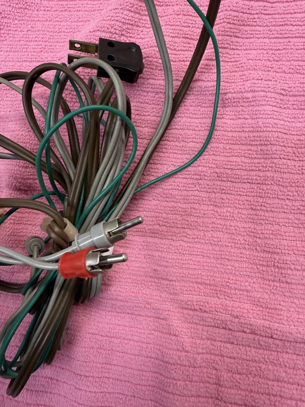 BSR 260 AX C123R Other Turntables OEM POWER CONNECTOR AUDIO GROUND POWER CABLES