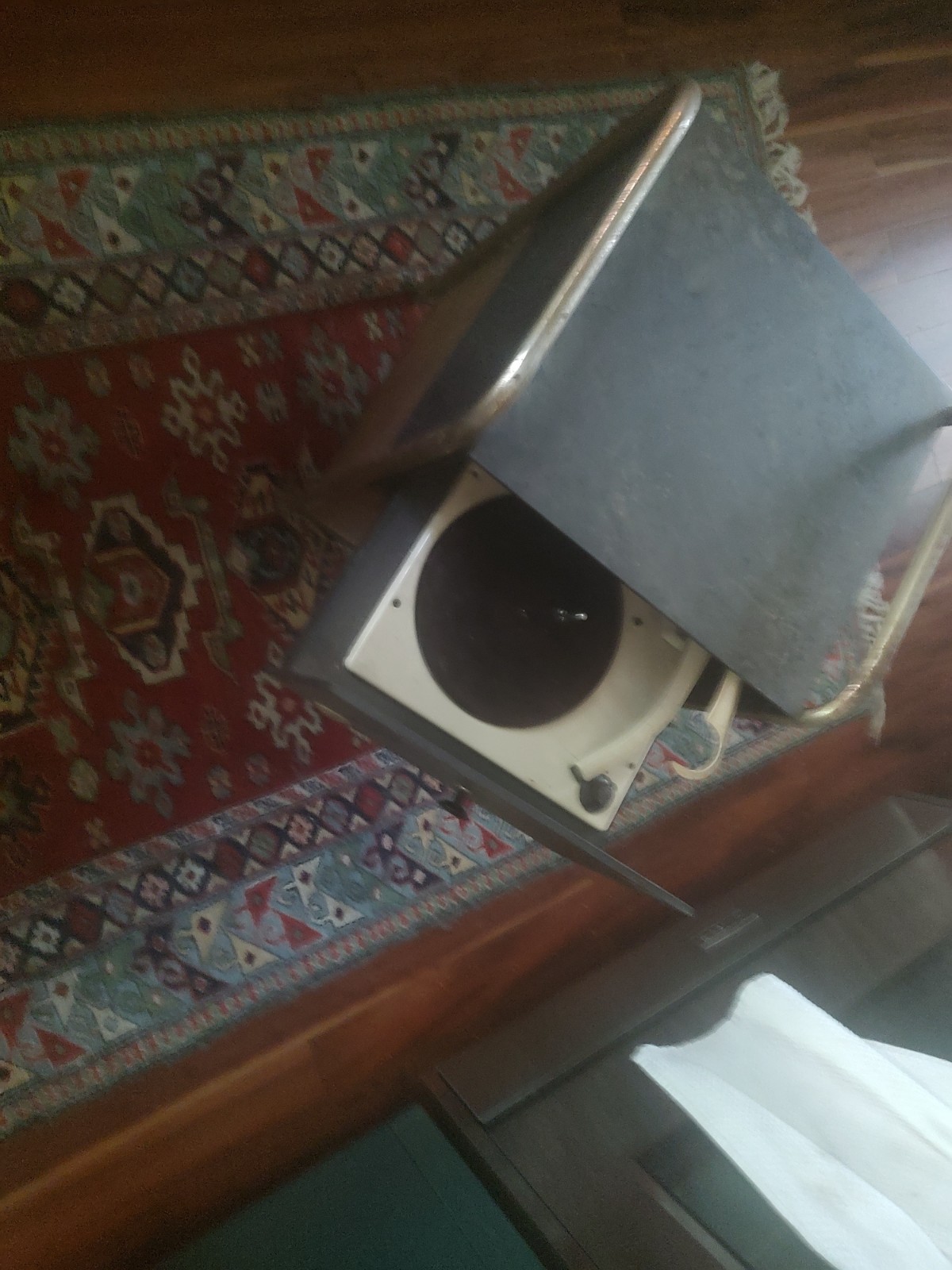 Super Neat Vintage Emerson Turntable And Pa Amplifier Set Neat Old Tube Unit