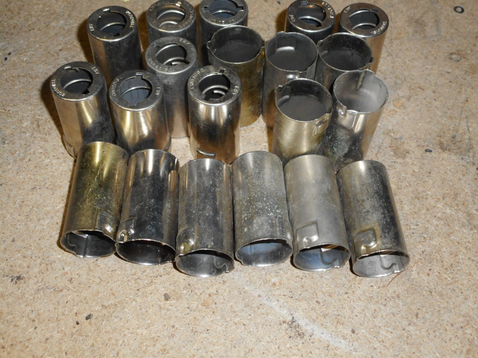 lot of 20- Vintage Tube Shields TS103U02 for 12AX7, 12AU7, 12AT7