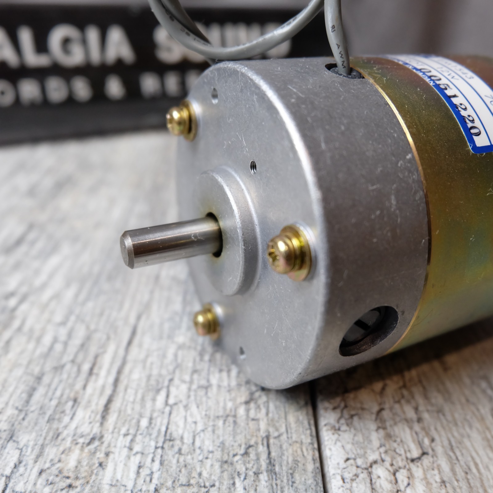 Tascam 32 Teac Reel to Reel – ONE Left or Right Motor EM1543 – Fits 34 & 34B